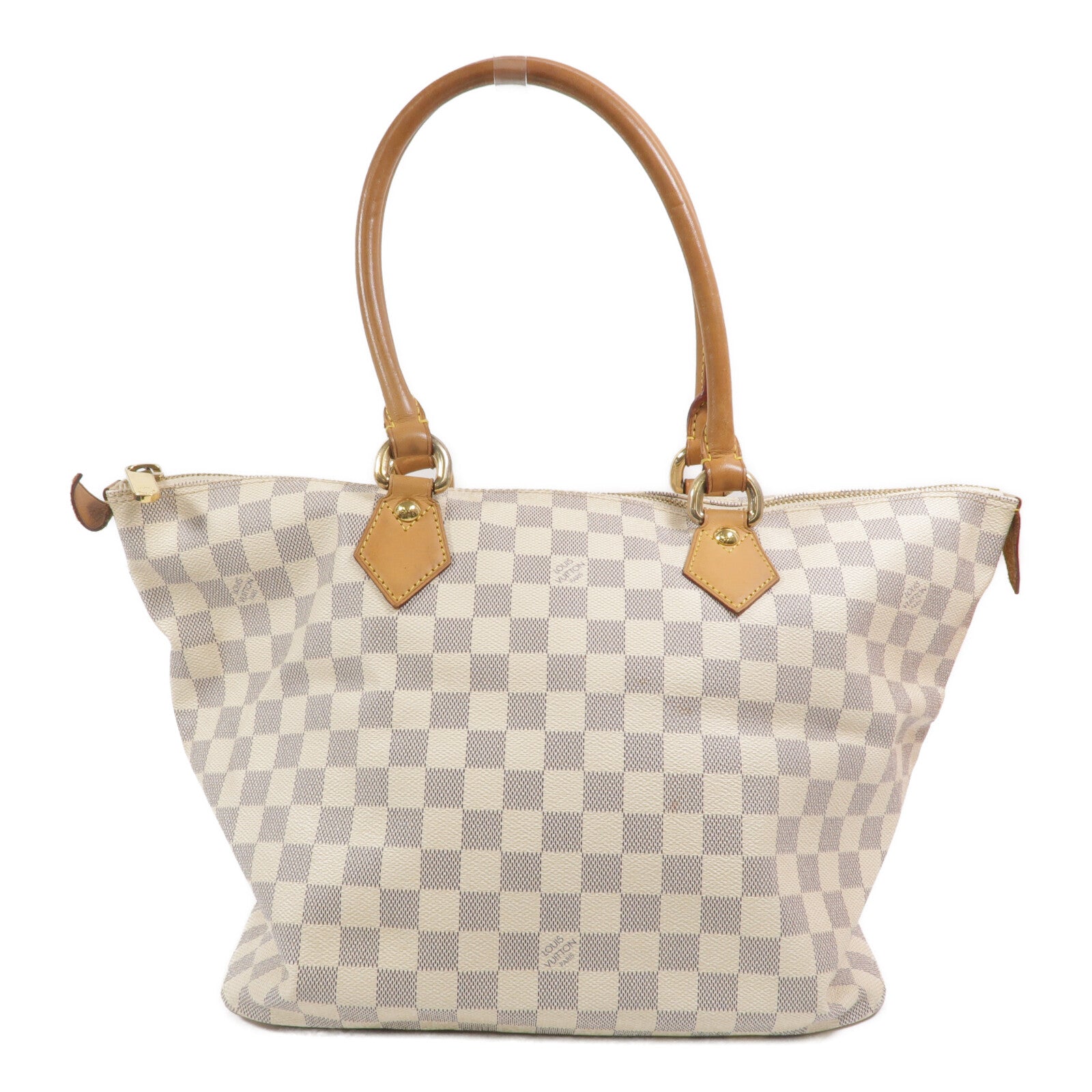 LOUIS VUITTON Damier Azur Saleya MM肩背袋