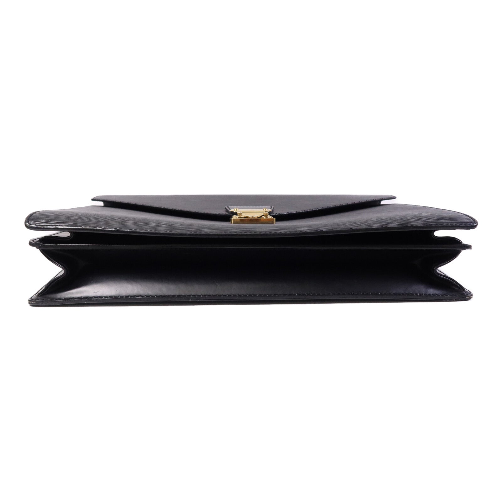 LOUIS VUITTON Epi Porte Document Bandouliere Briefcase金扣公事包