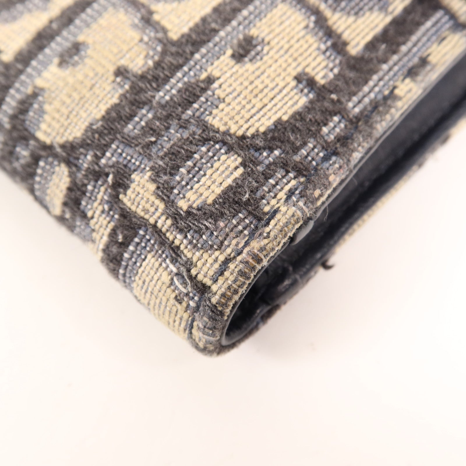 Dior 帆布Wallet金扣錢包