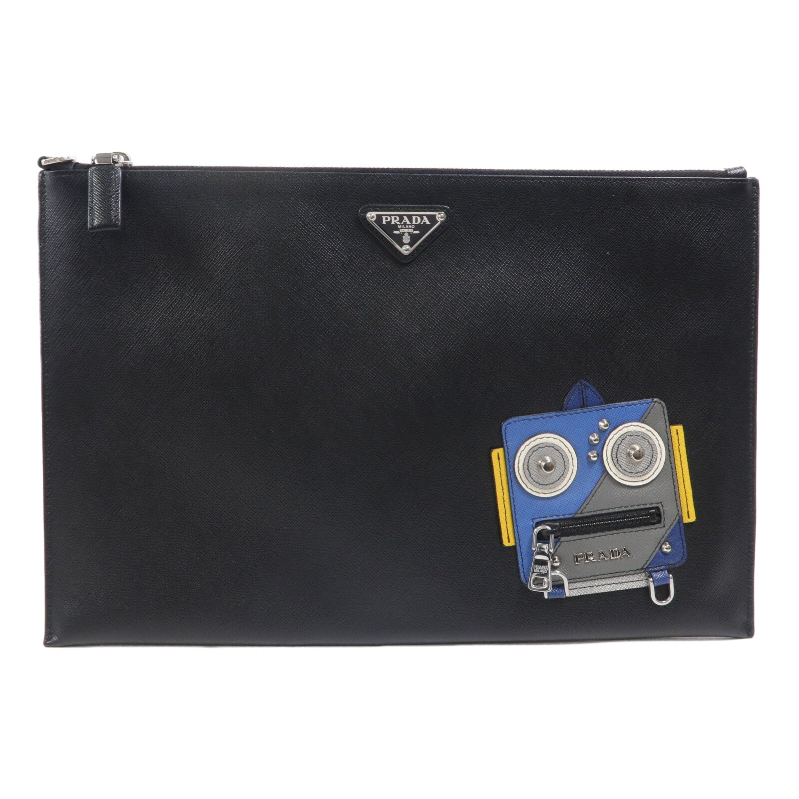 PRADA Saffiano皮革Pouch手拿包