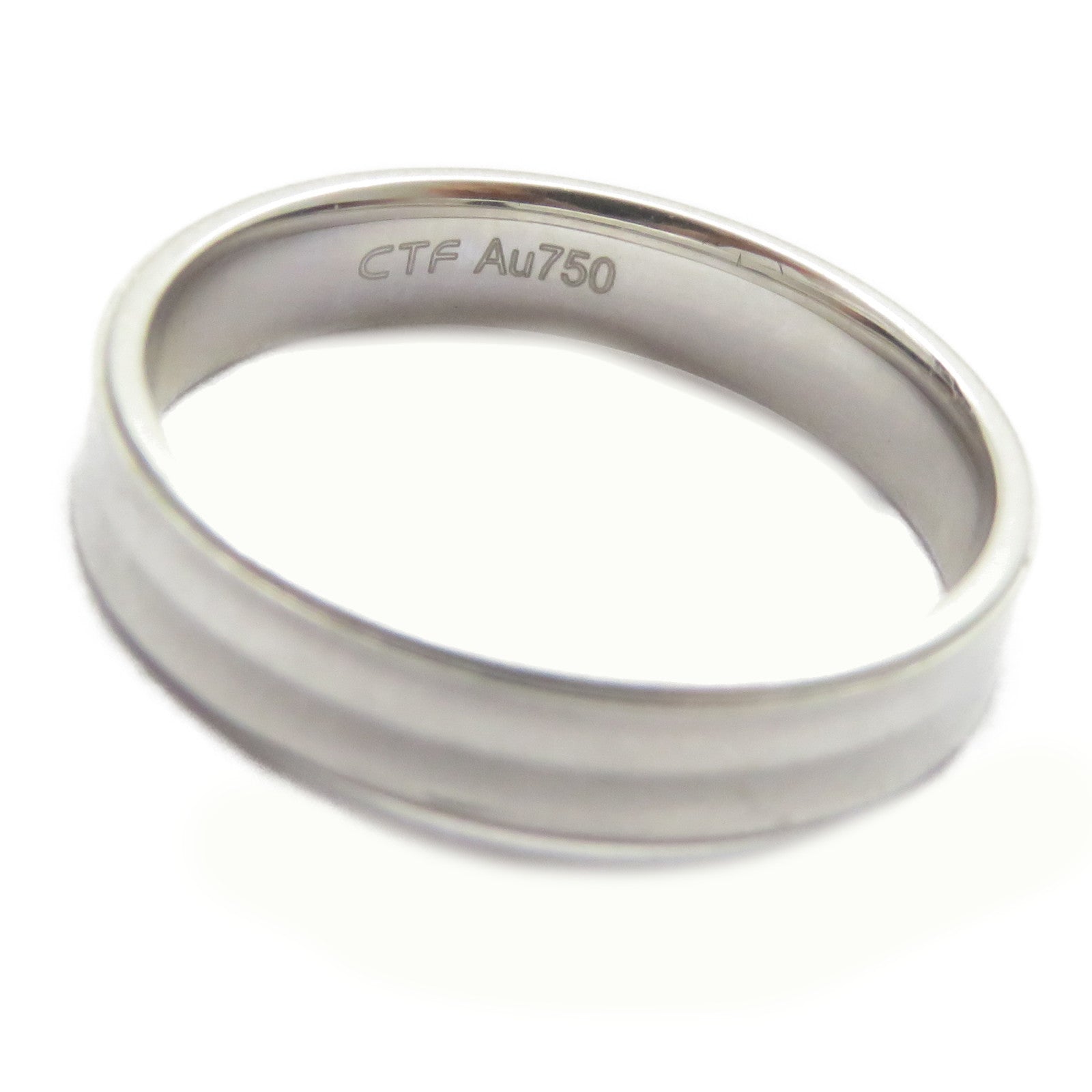 JEWELRY 【激減優惠】18K白金Ring戒指US#4.5