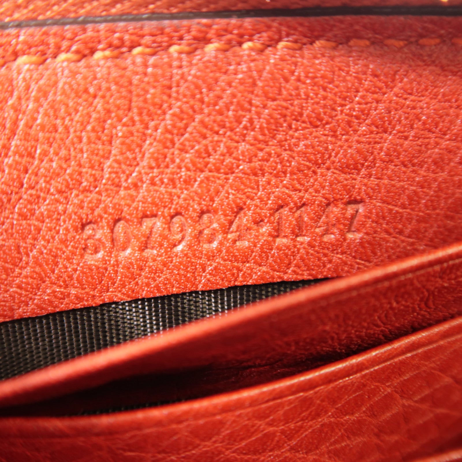 GUCCI 牛皮皮革Long Wallet金扣長錢包
