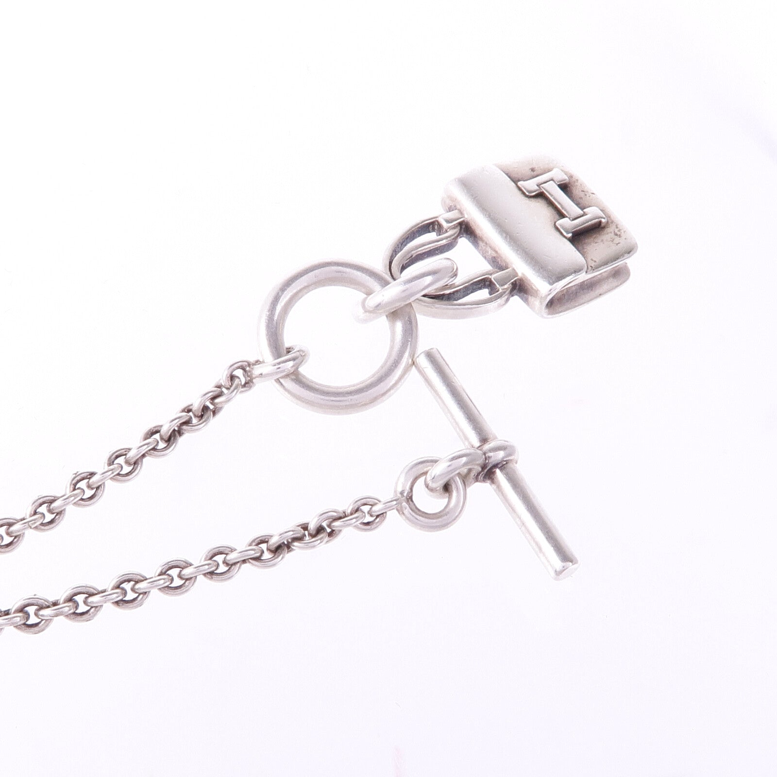 HERMES 925純銀Amulettes Constance Pendant項鍊