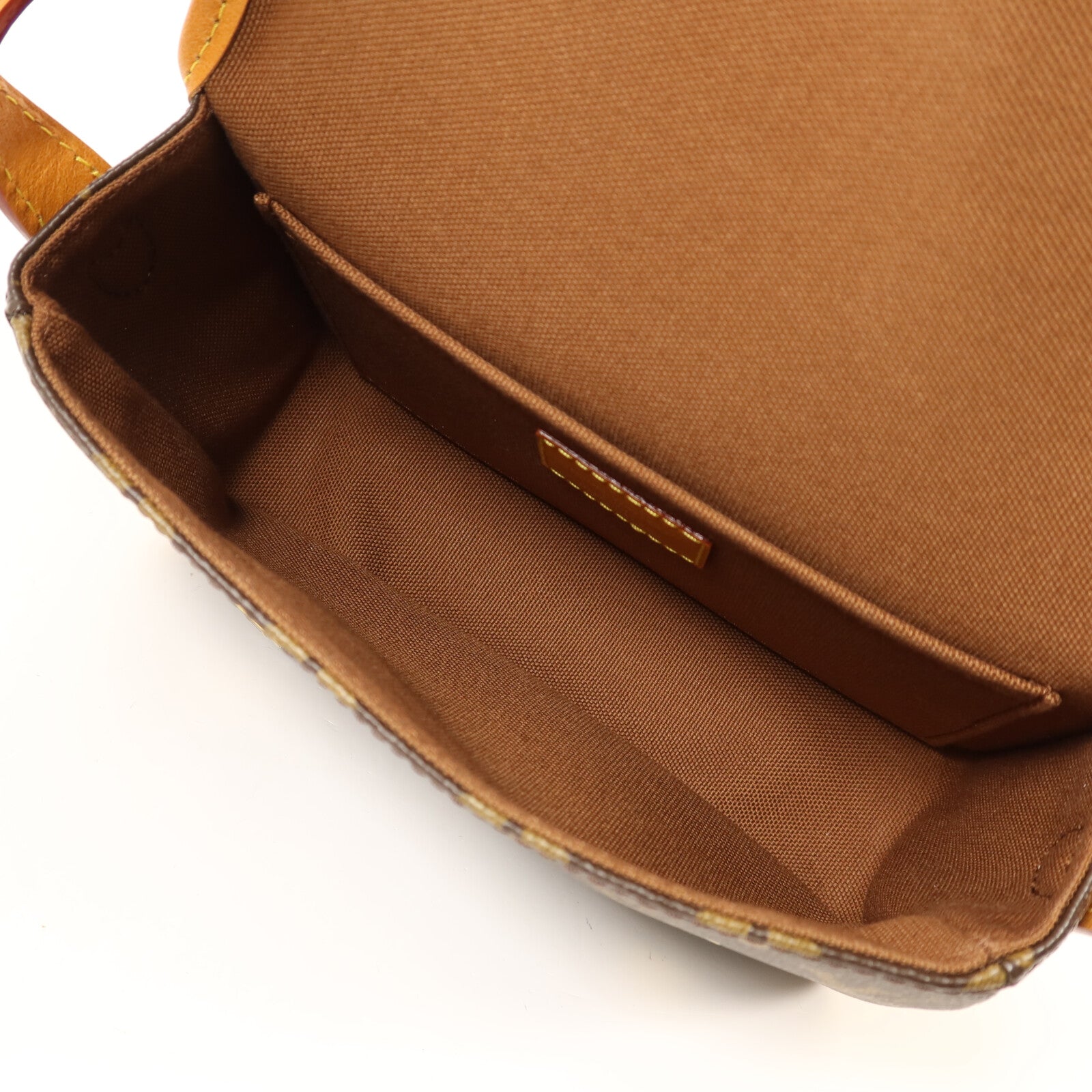 LOUIS VUITTON Monogram Satchel金扣肩背袋