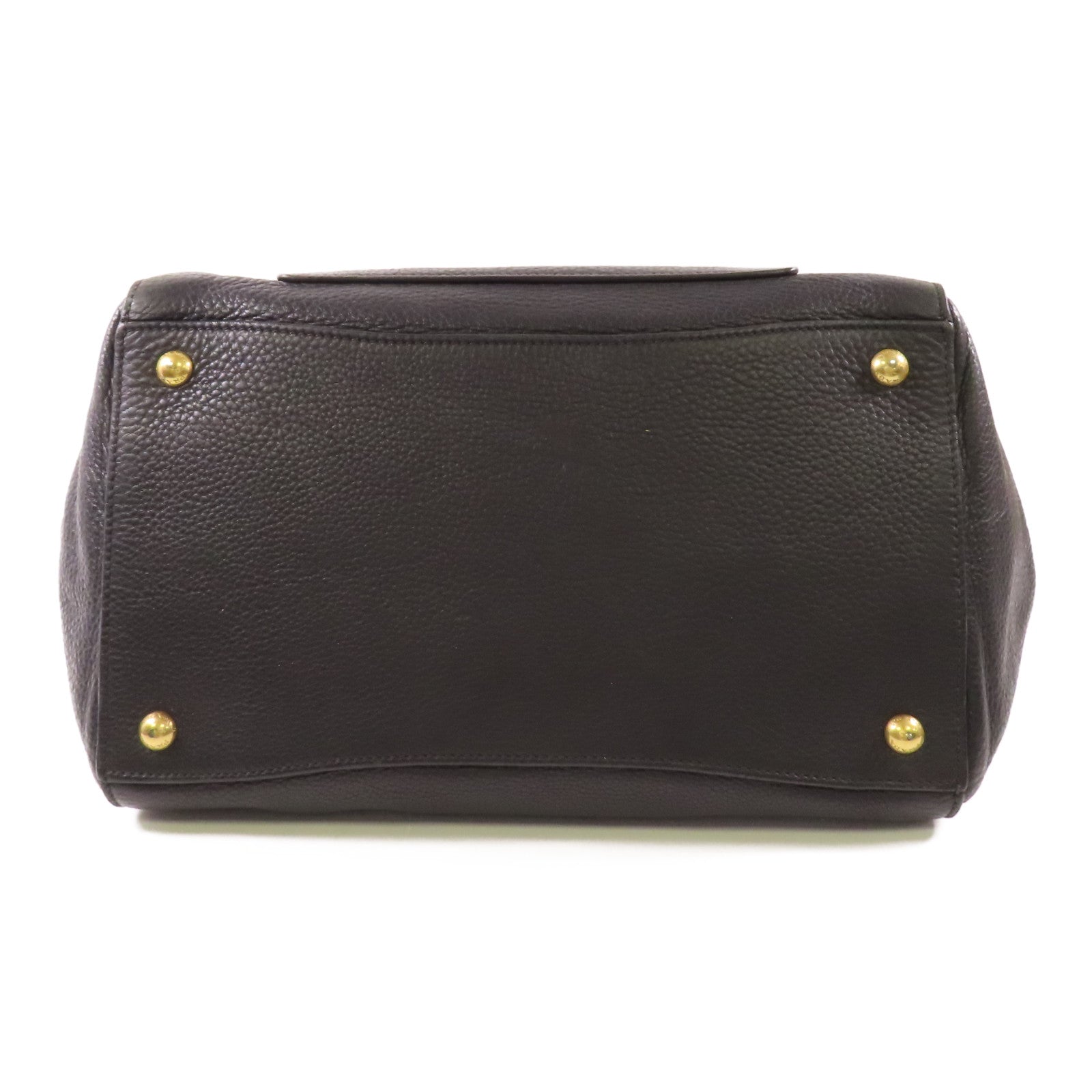 PRADA 牛皮皮革2 Way Bag金扣手挽肩背兩用袋
