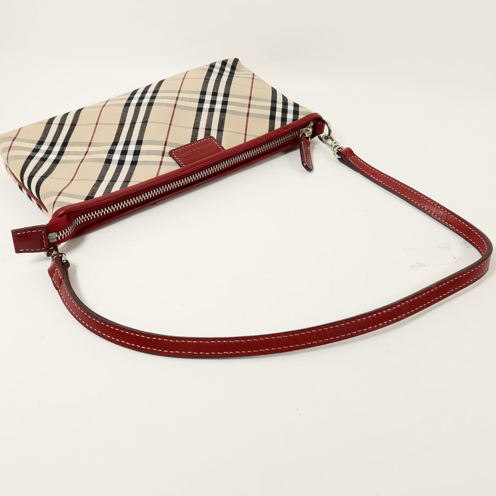 BURBERRY 帆布Shoulder Bag肩背袋