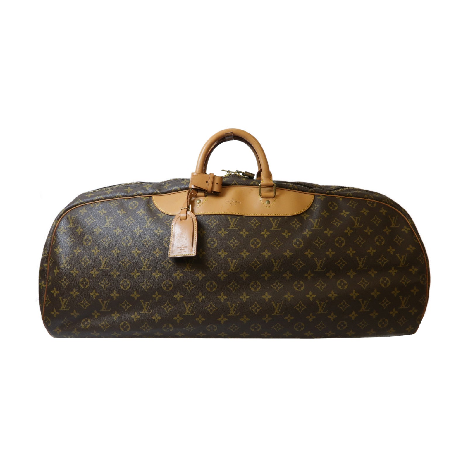 LOUIS VUITTON Monogram Sac Plein Air Long金扣手挽袋啡色