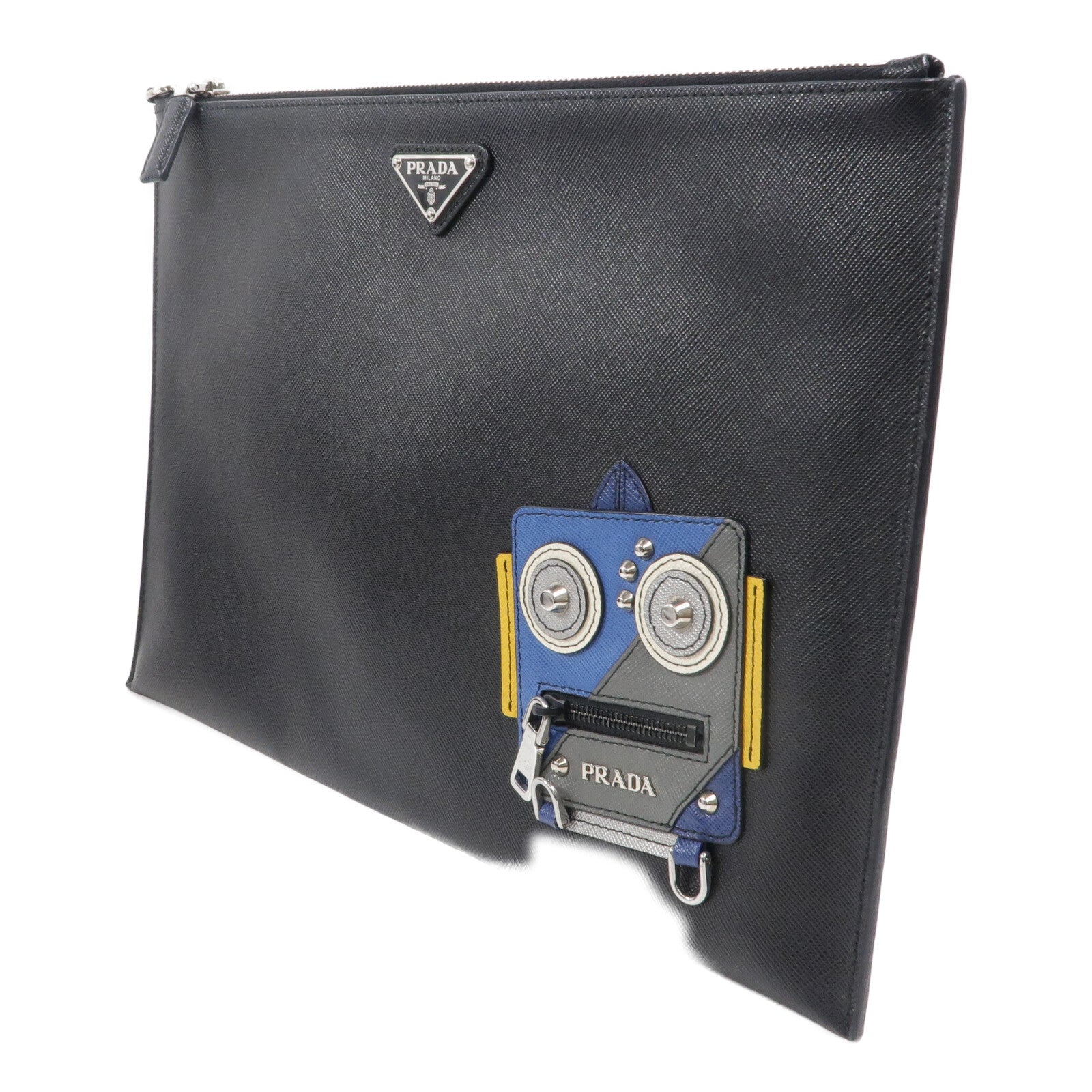 PRADA Saffiano皮革Pouch手拿包