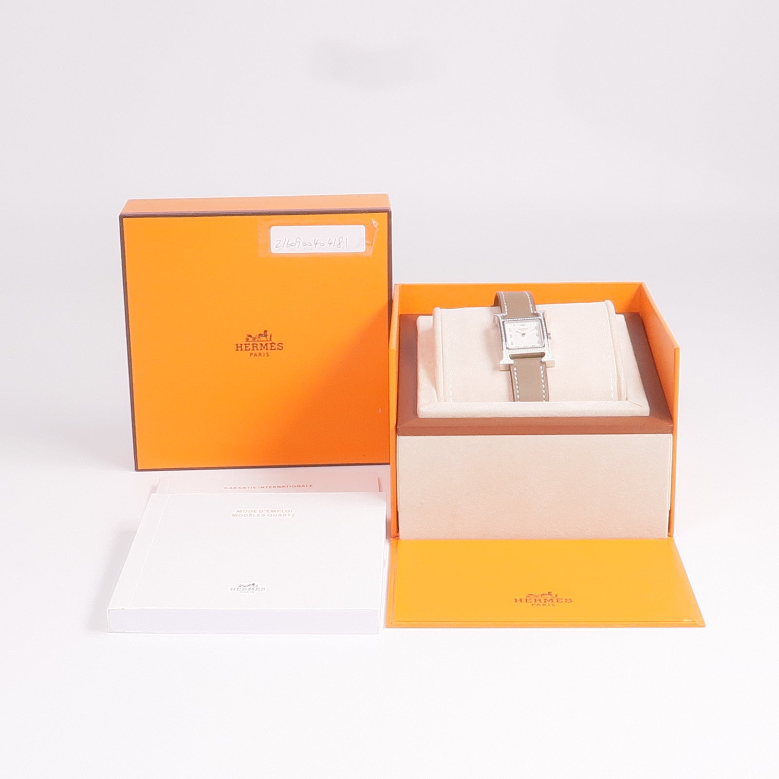 HERMES H watch HH1.235