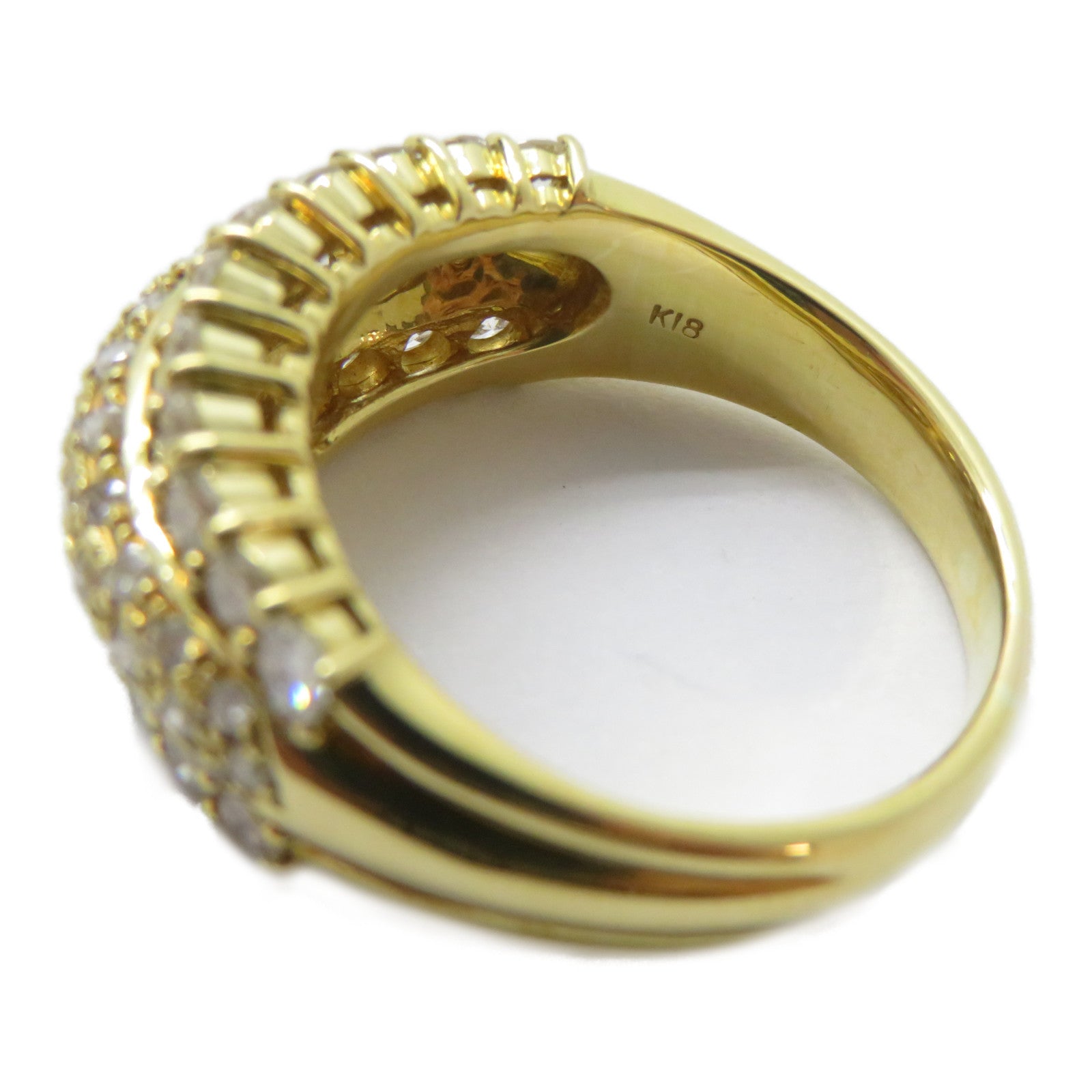 JEWELRY 18K黃金Diamond Ring 1.50ct鑽石戒指US#7
