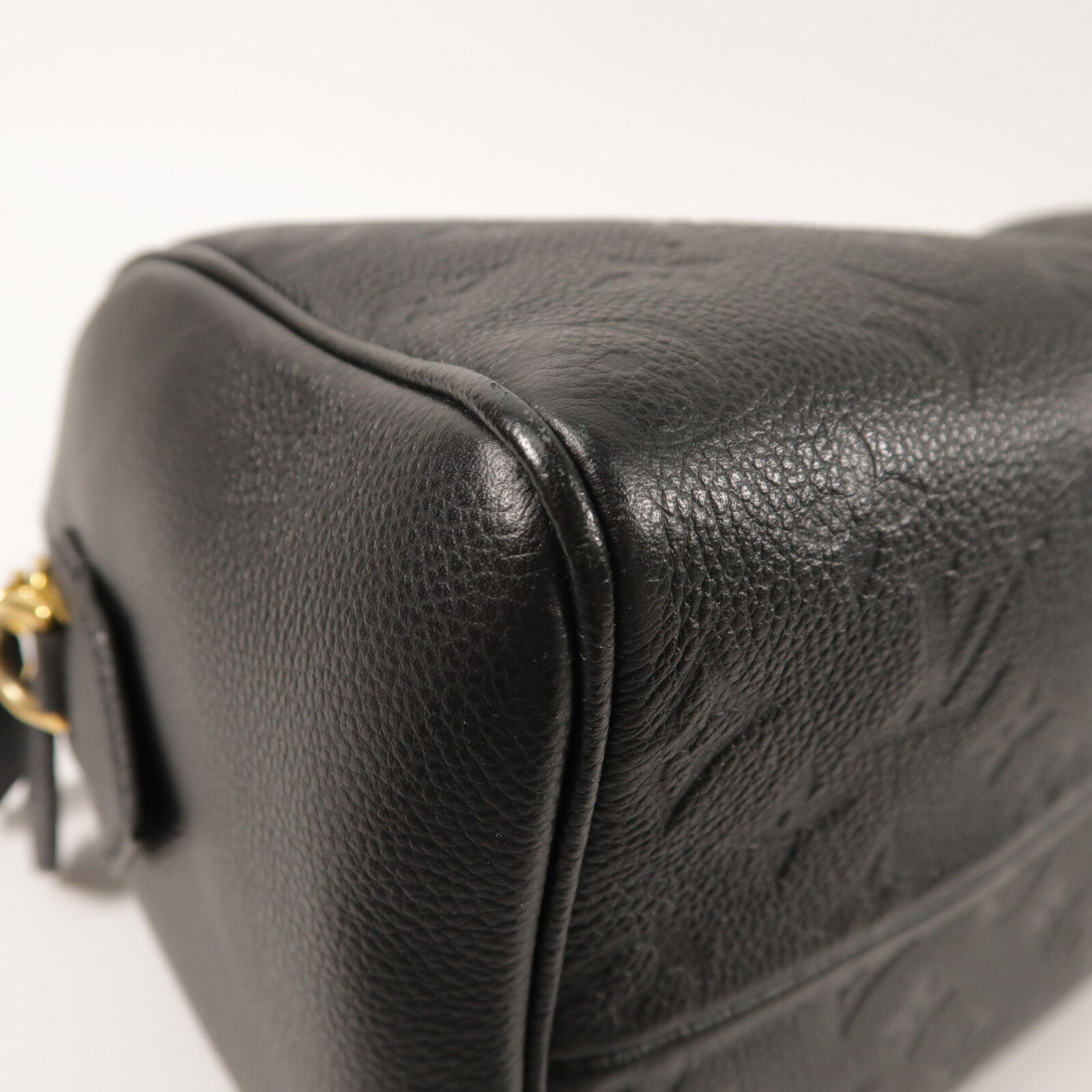 LOUIS VUITTON Monogram Empreinte Speedy Bandouliere 25金扣手挽肩背兩用袋