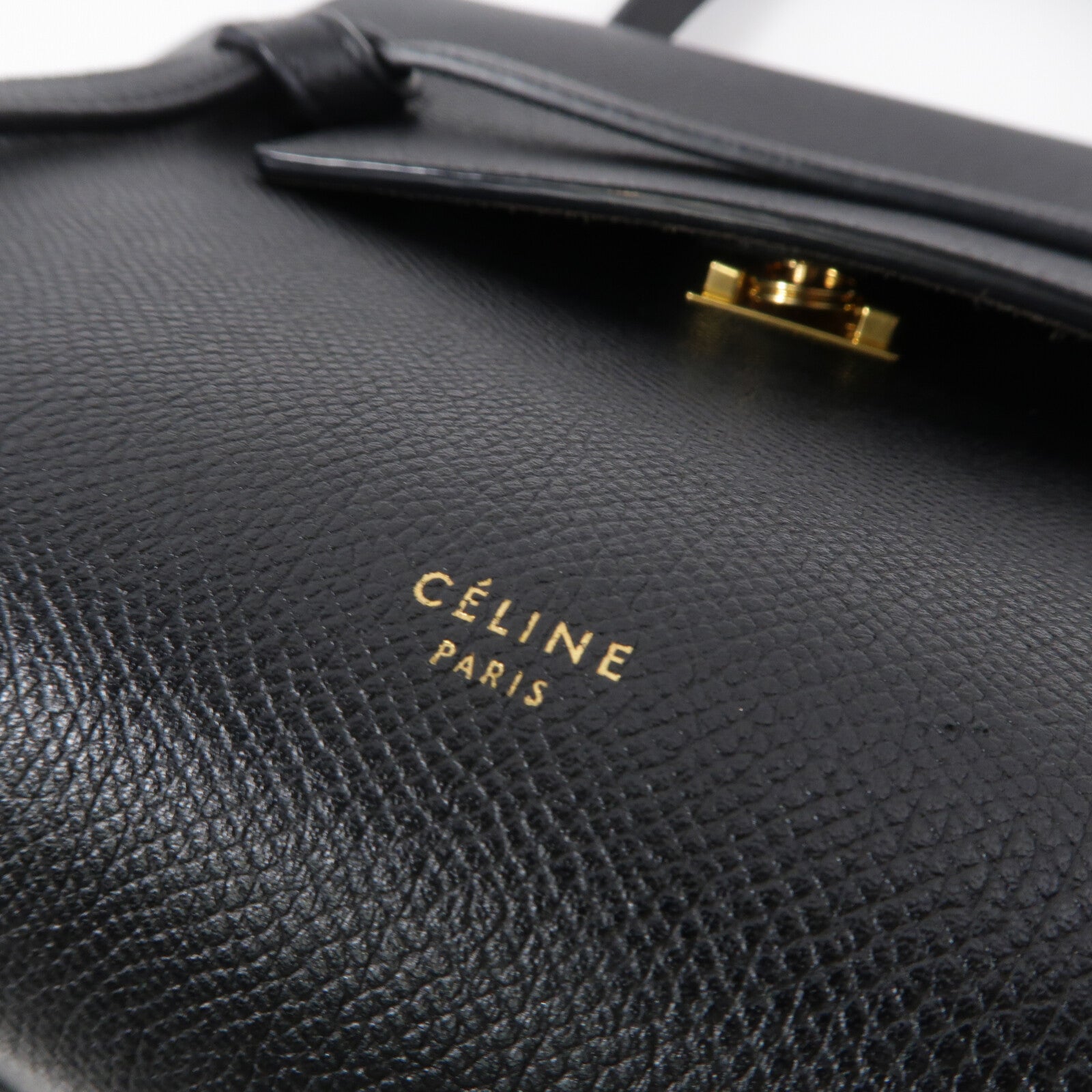 CELINE 牛皮皮革Micro Belt Bag手挽肩背兩用袋