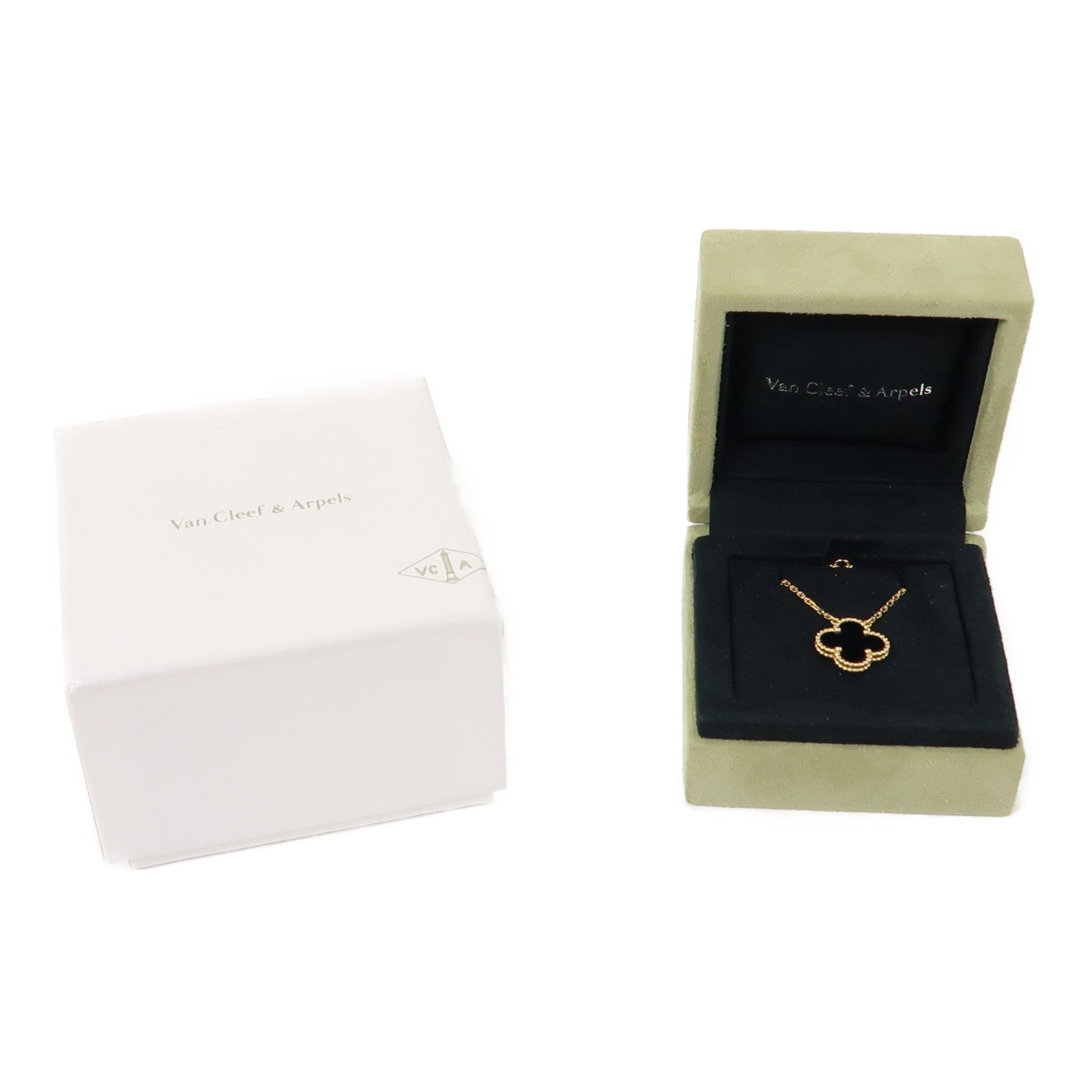 Van Cleef & Arpels 18K黃金Alhambra Necklace項鍊
