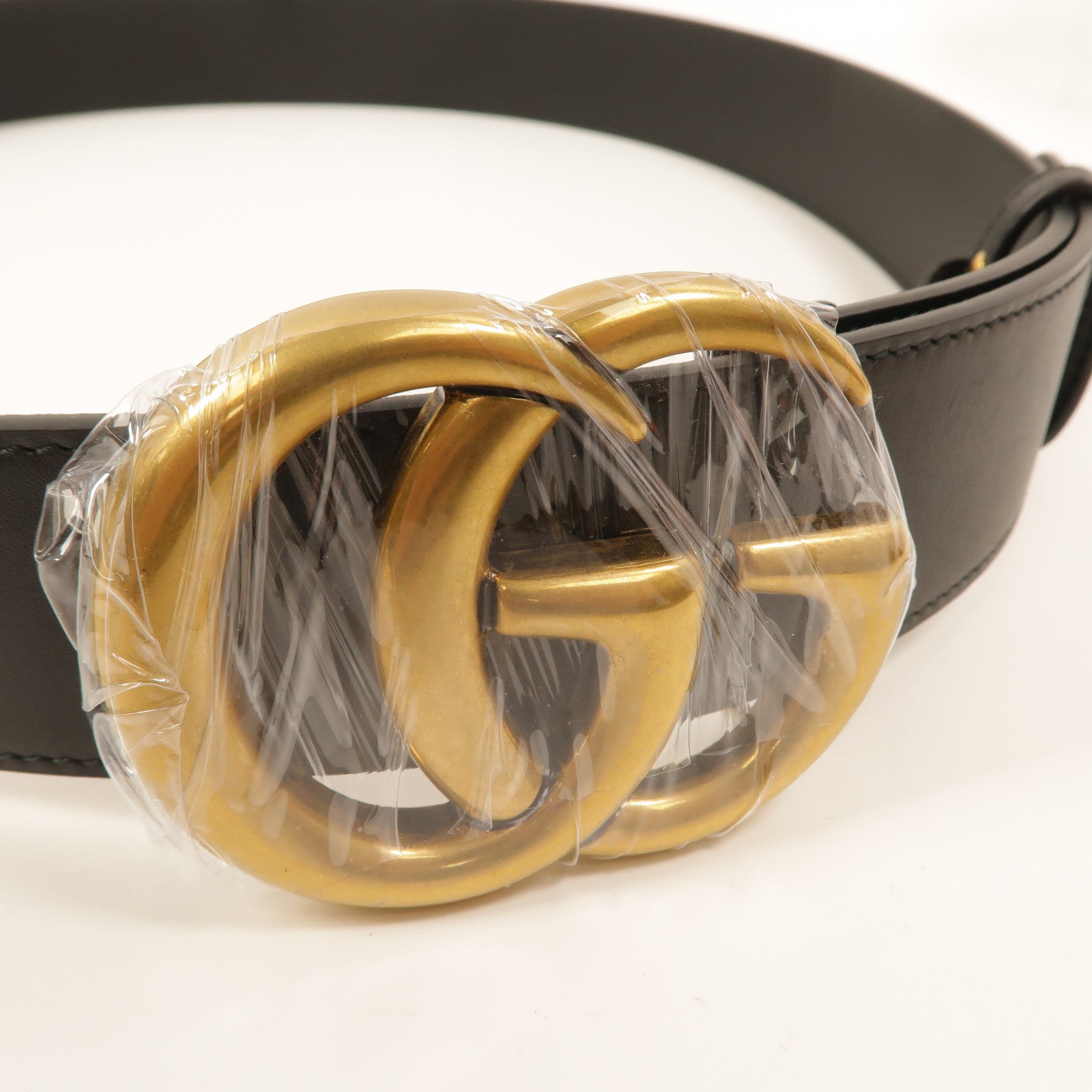GUCCI 牛皮皮革GG Marmont 100cm Belt皮帶
