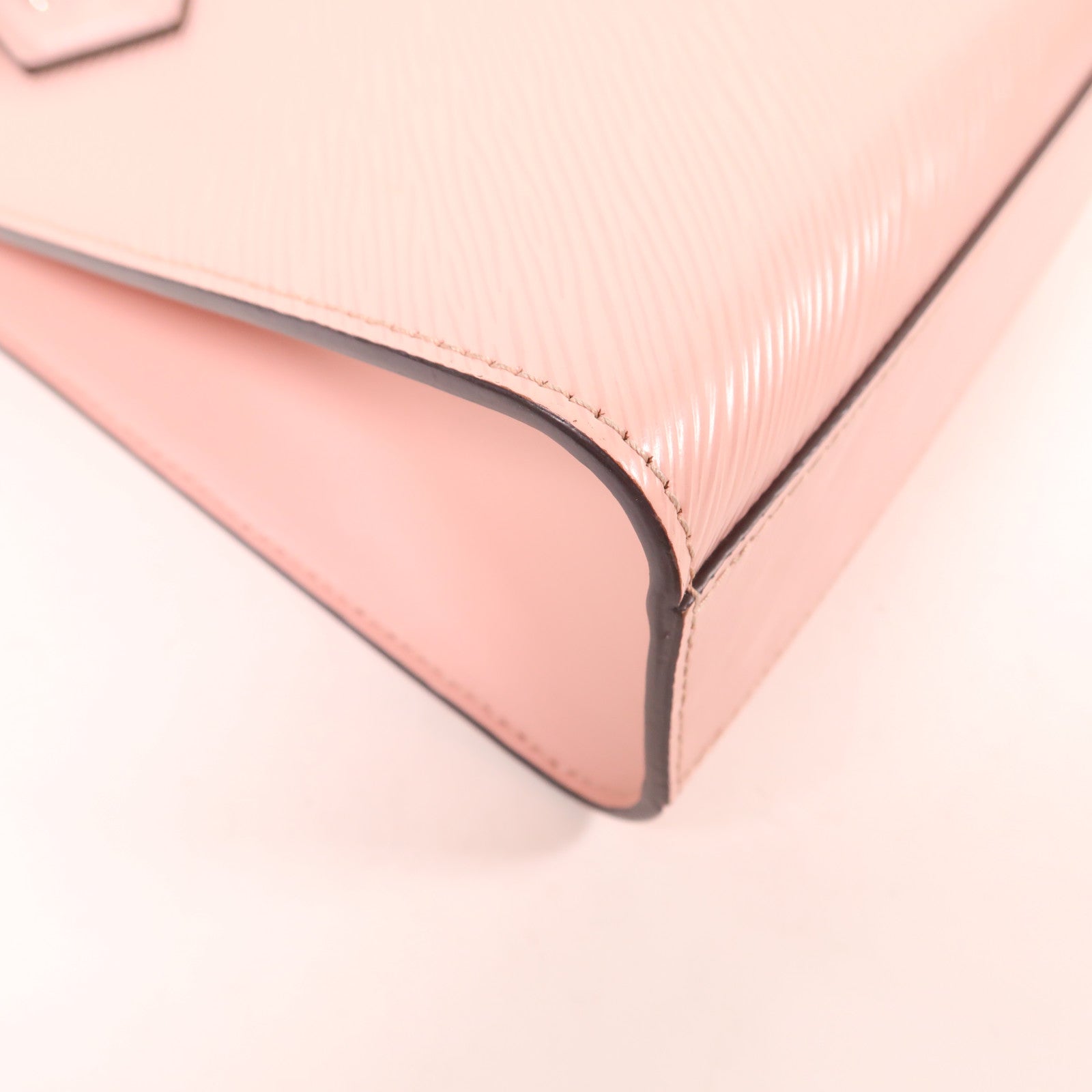 LOUIS VUITTON LV SHW Sac Plat BB 2 Way Shoulder Bag M58659 Epi Pink