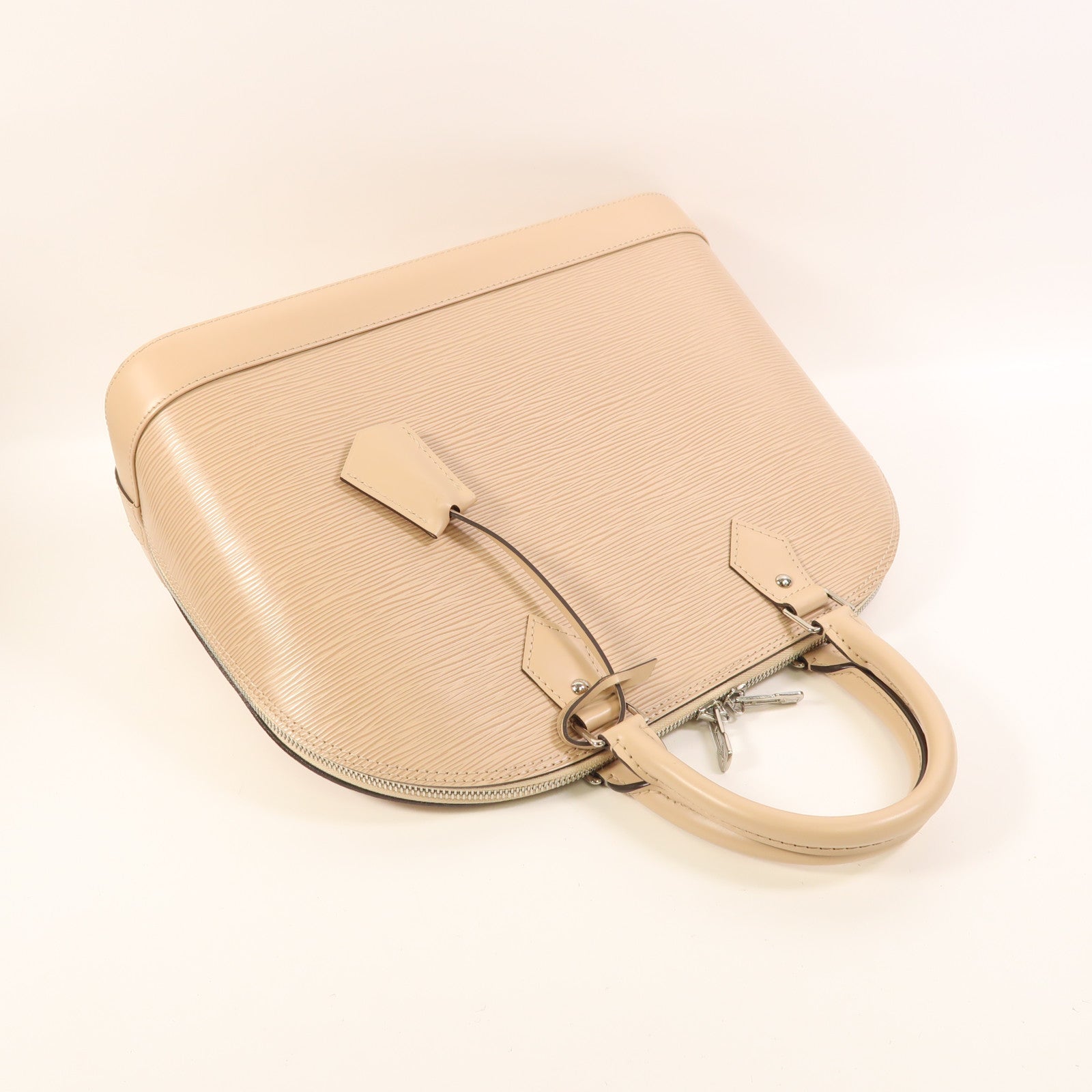 LOUIS VUITTON Epi Alma MM銀扣手挽袋