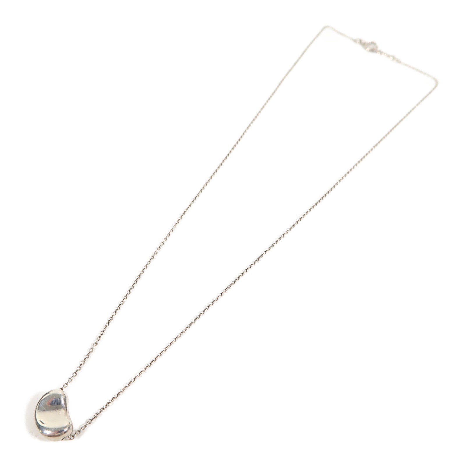 TIFFANY＆CO 925純銀Bean Necklace項鍊