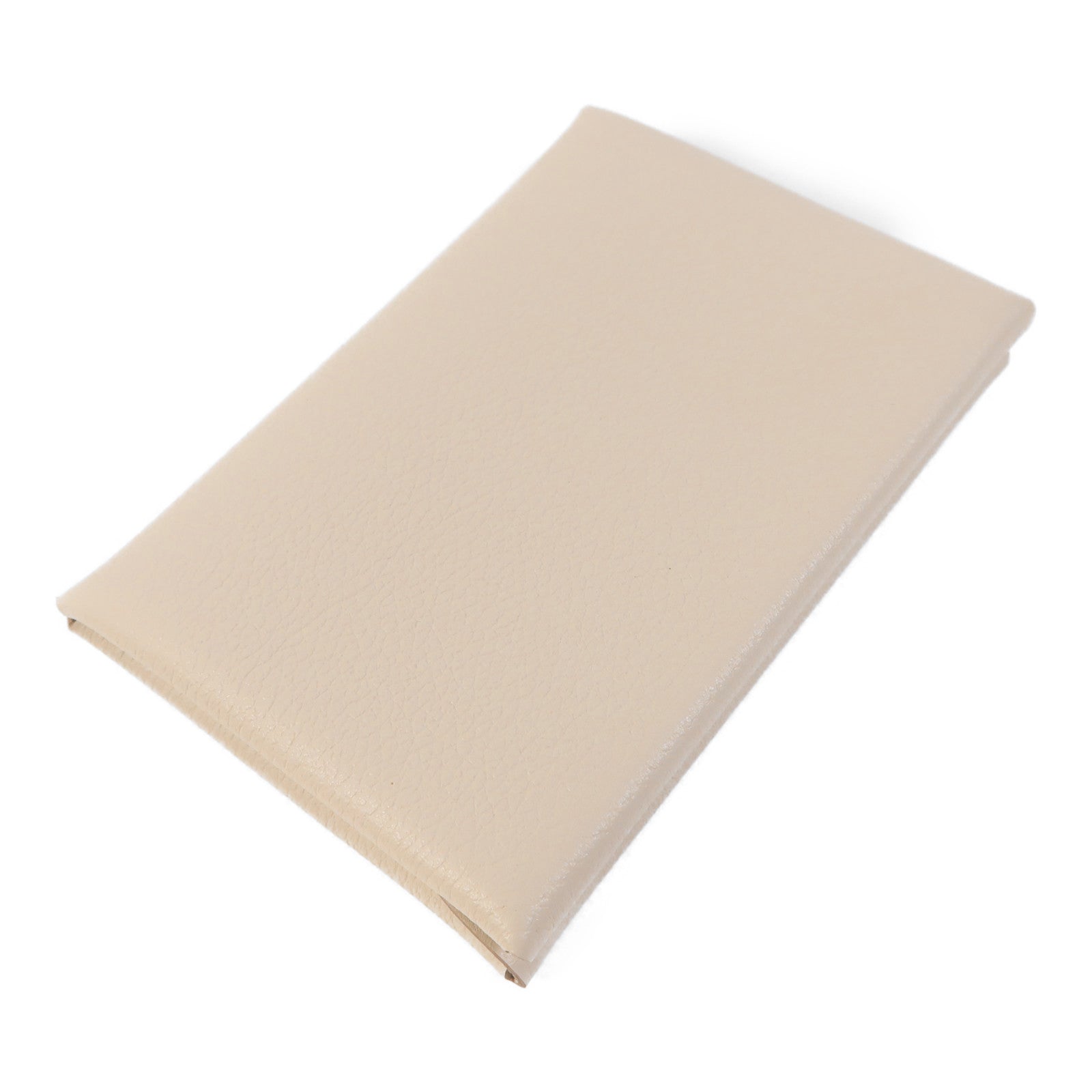 HERMES PHW Calvi Duo Card Case Evercolor Leather Beton