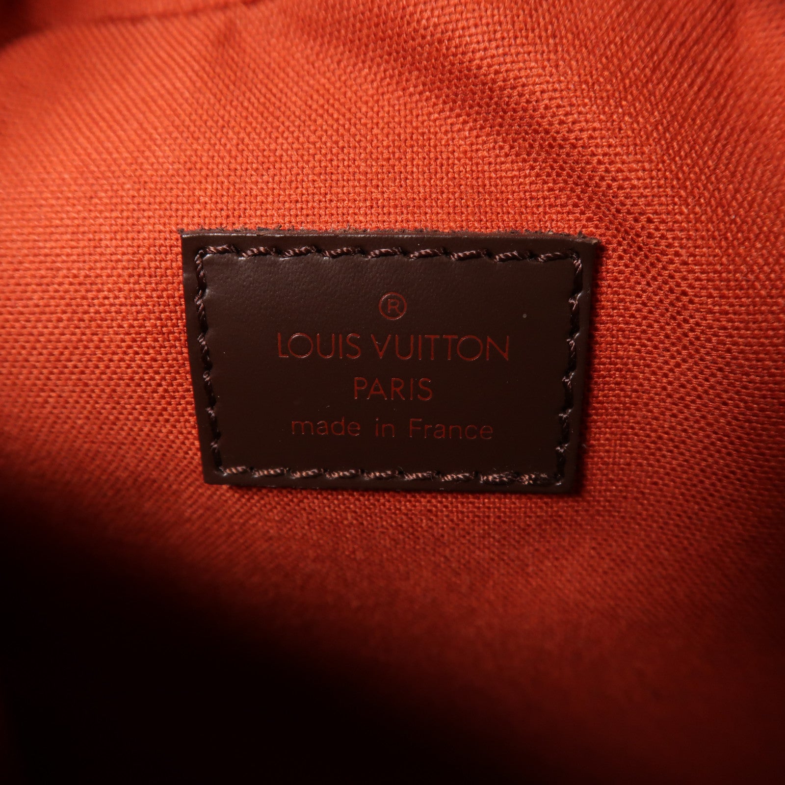 LOUIS VUITTON Damier Ebene Olav金扣肩背袋棕色