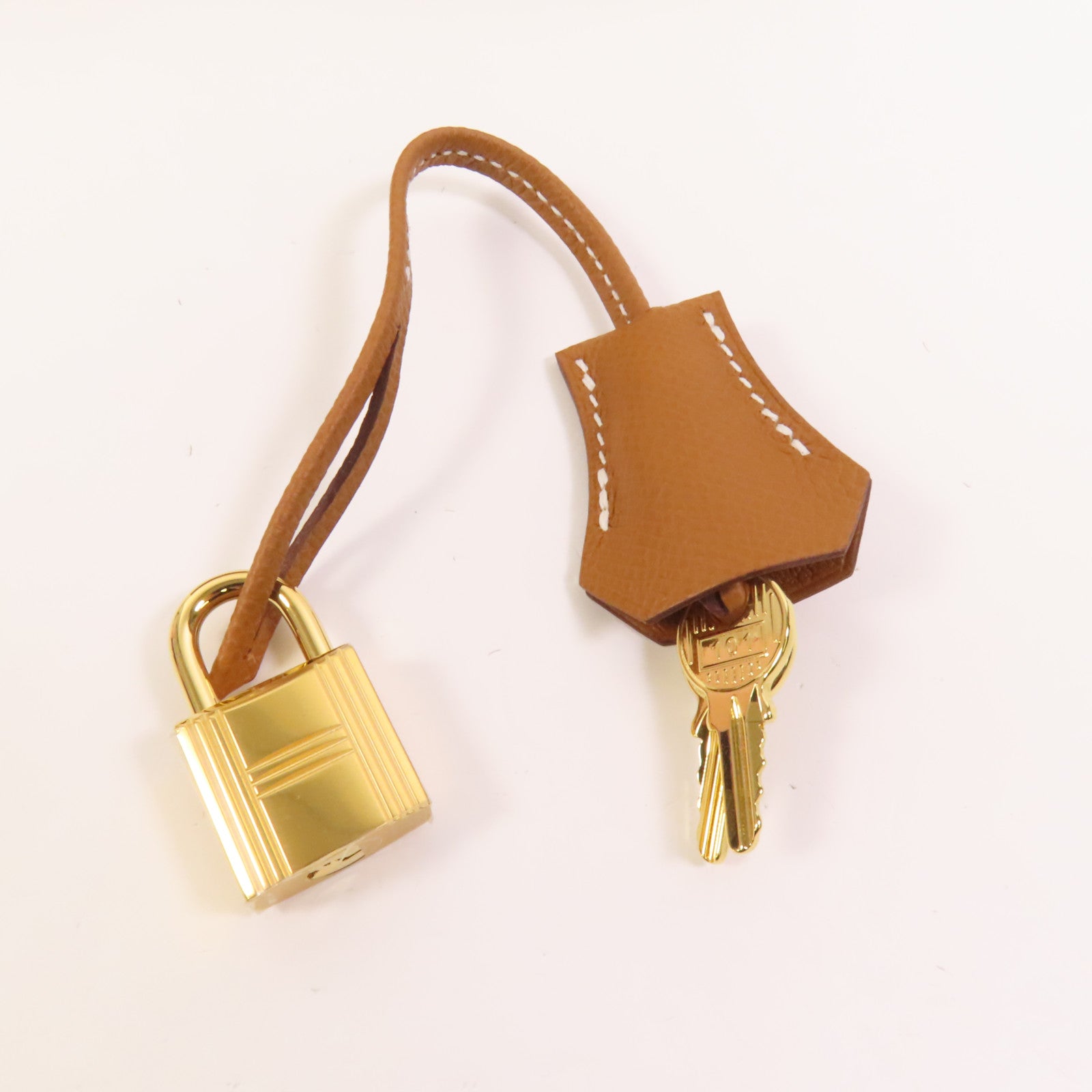 HERMES 【激減優惠】Epsom皮革Kelly 25金扣手挽肩背兩用袋Gold