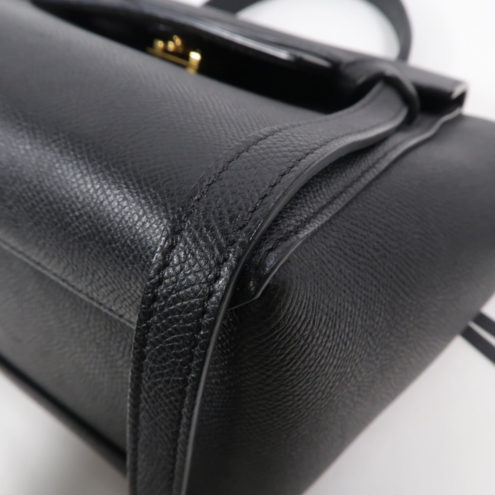 CELINE 牛皮皮革Micro Belt Bag手挽肩背兩用袋