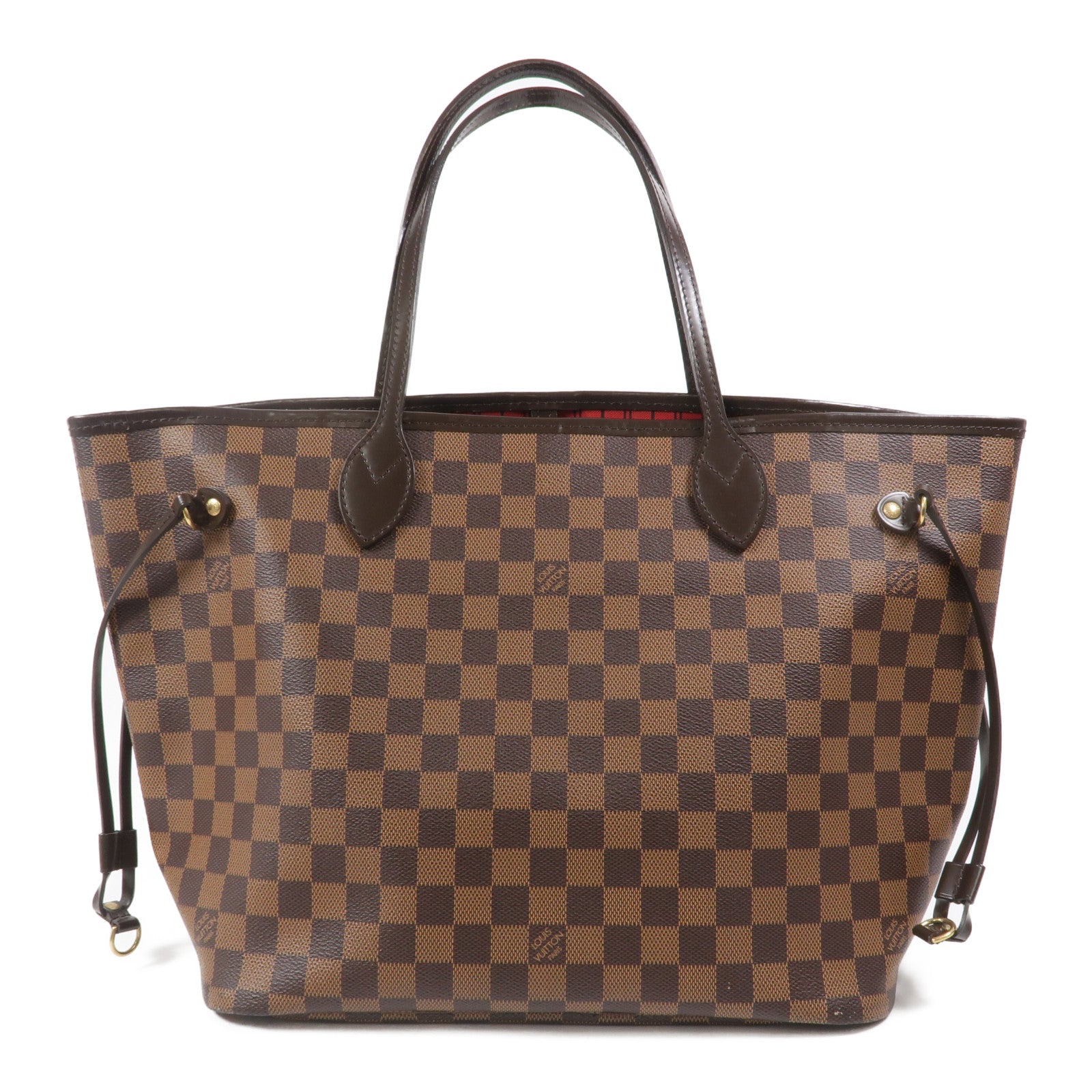 LOUIS VUITTON Damier Neverfull MM肩背袋