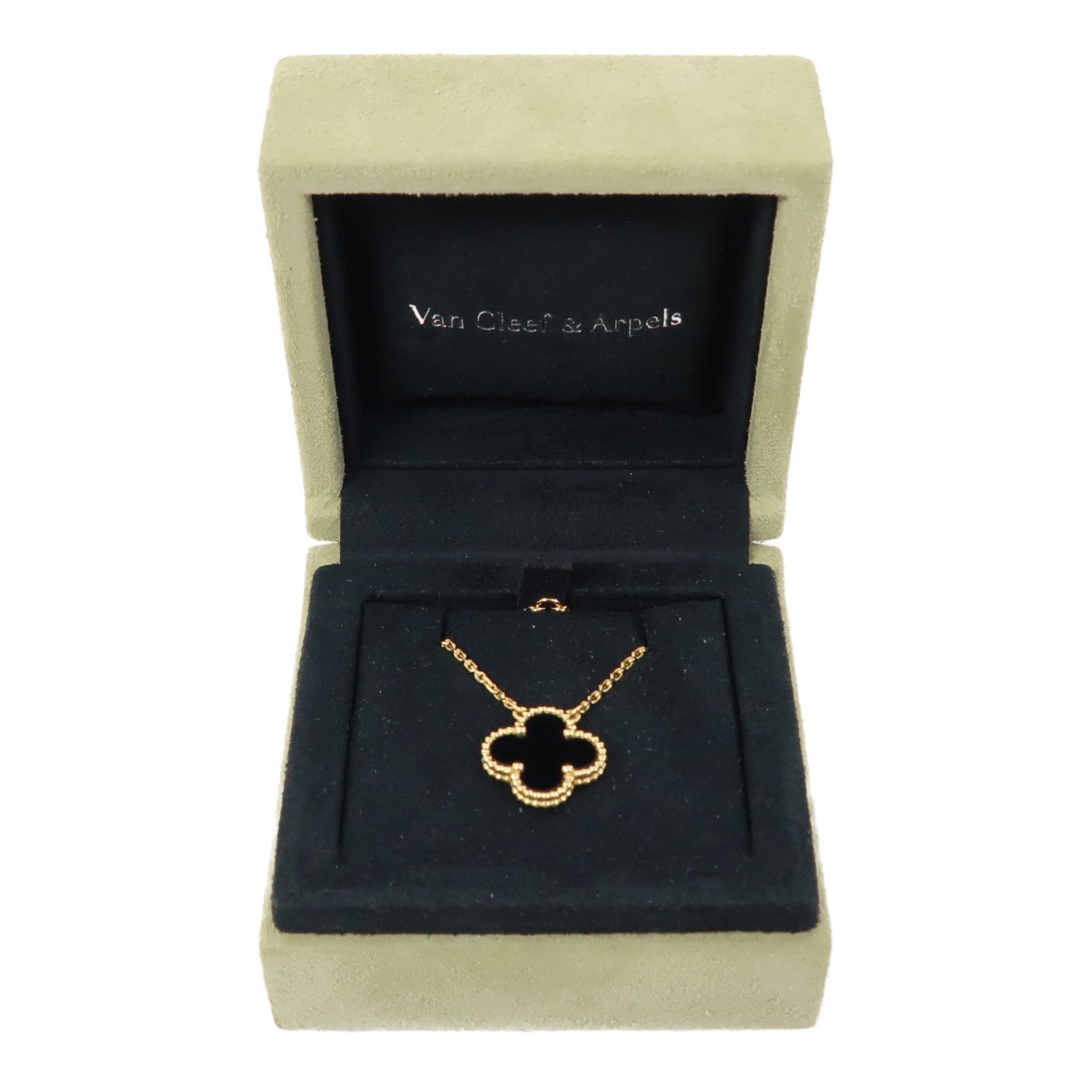 Van Cleef & Arpels 18K黃金Alhambra Necklace項鍊