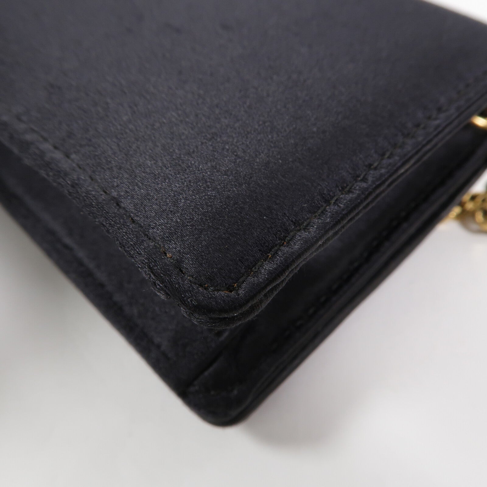 GUCCI Satin Butterfly鏈帶肩背袋