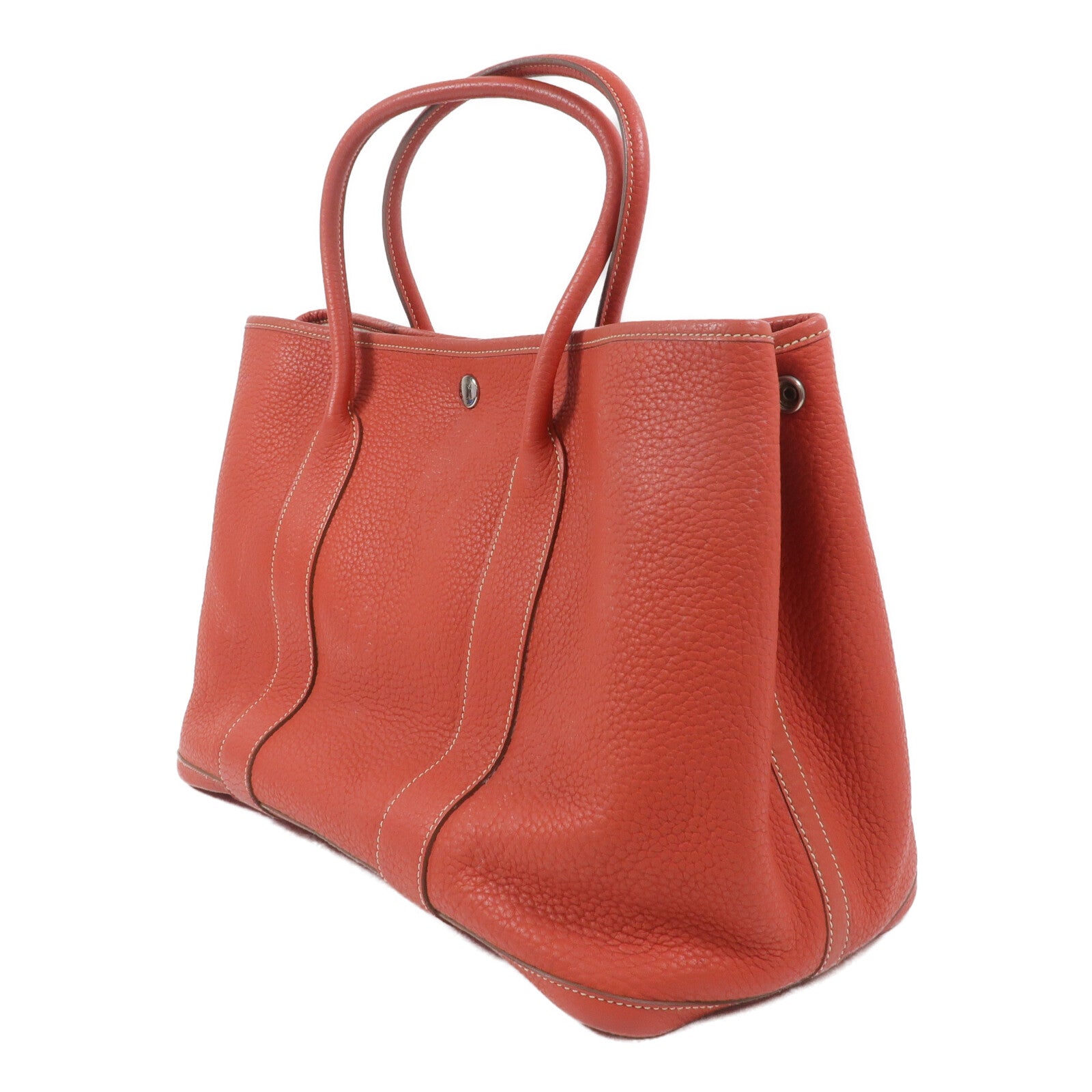 HERMES Negonda皮革Garden Party PM手挽袋Sanguine