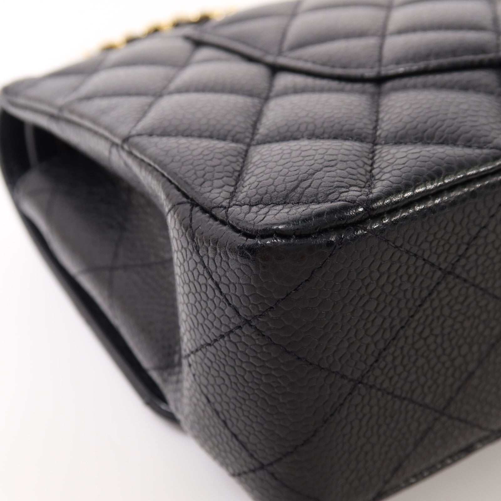 CHANEL 牛皮皮革Classic 25金扣鏈帶肩背袋