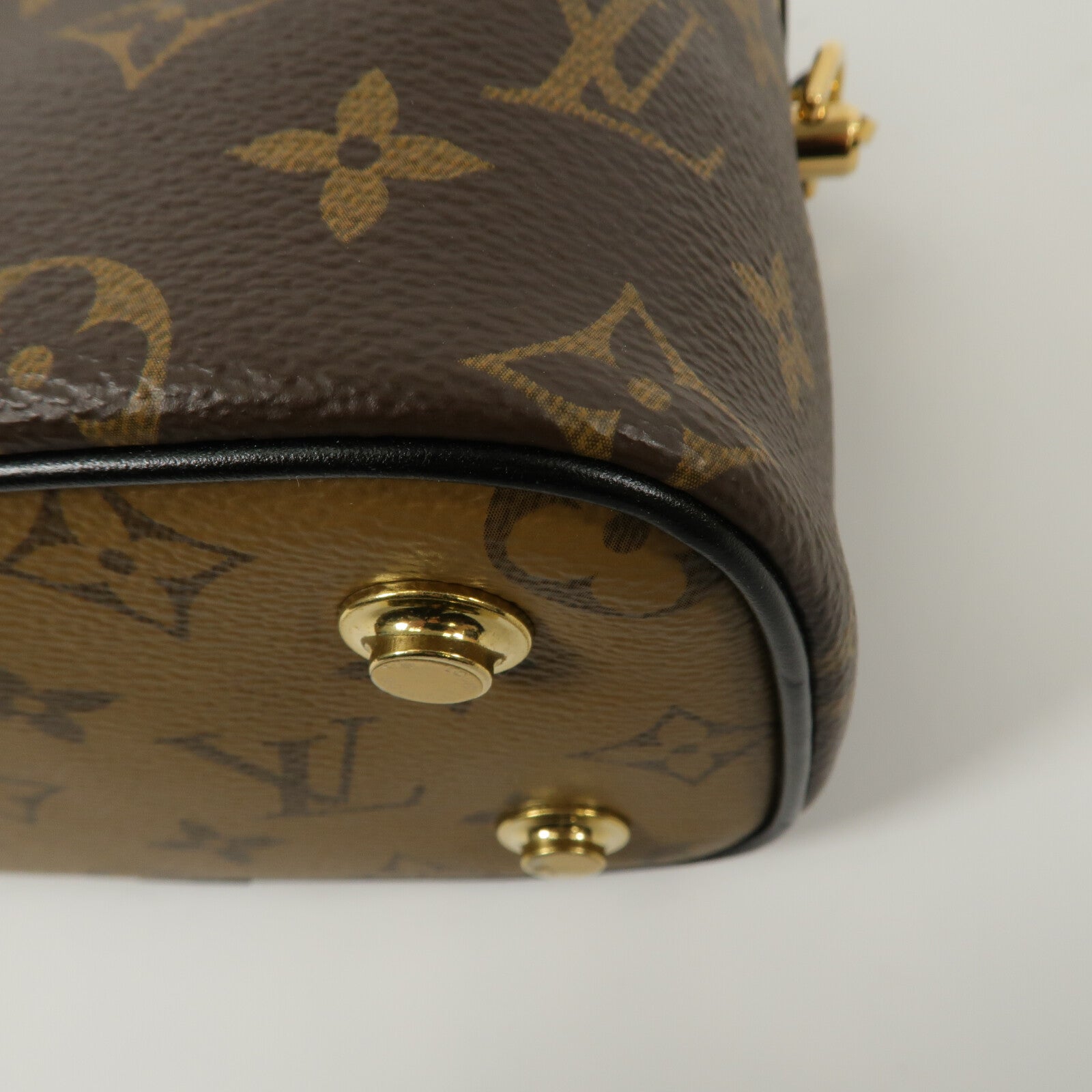 LOUIS VUITTON Monogram Reverse Vanity PM手挽肩背兩用袋