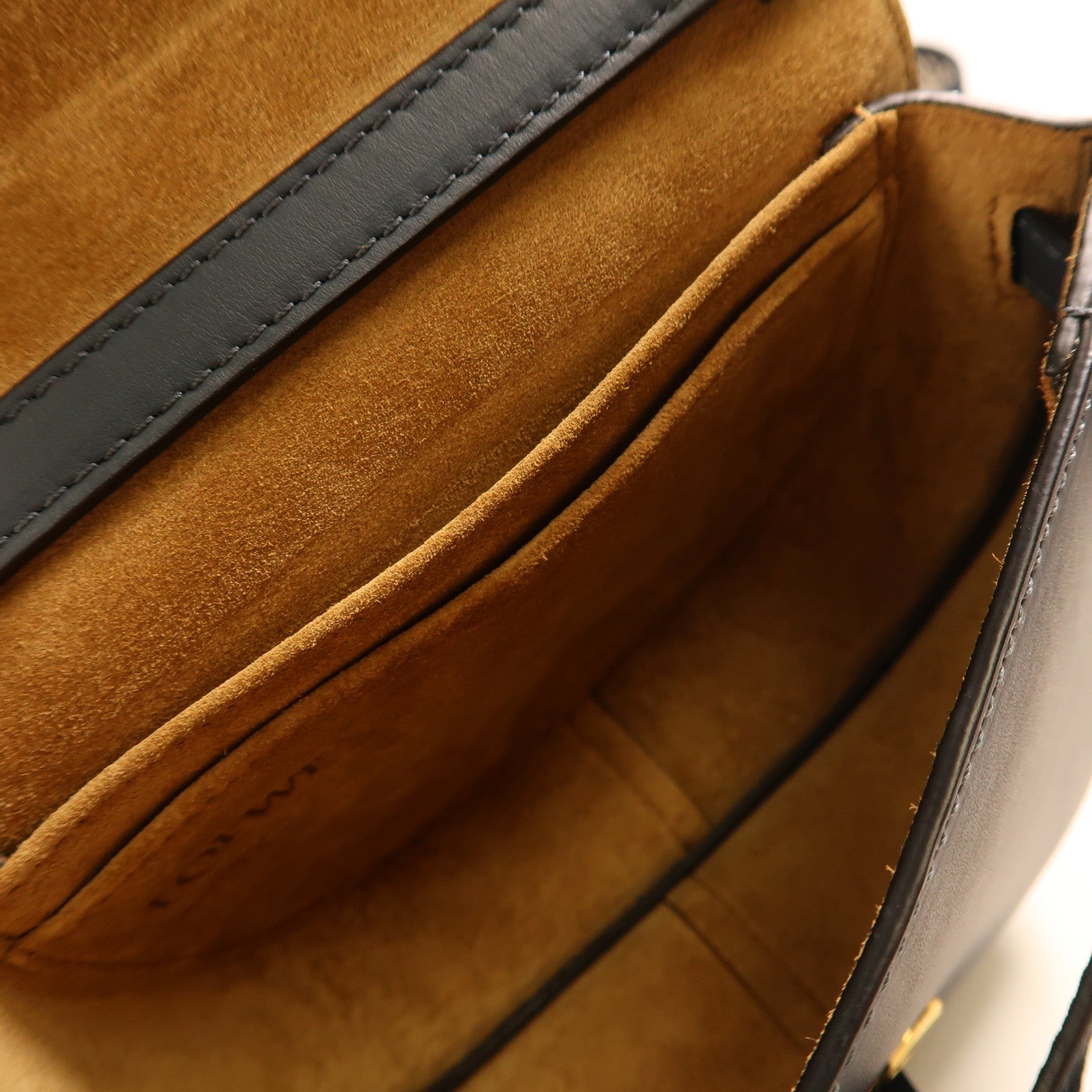 LOEWE 牛皮皮革Mini Gate金扣肩背袋
