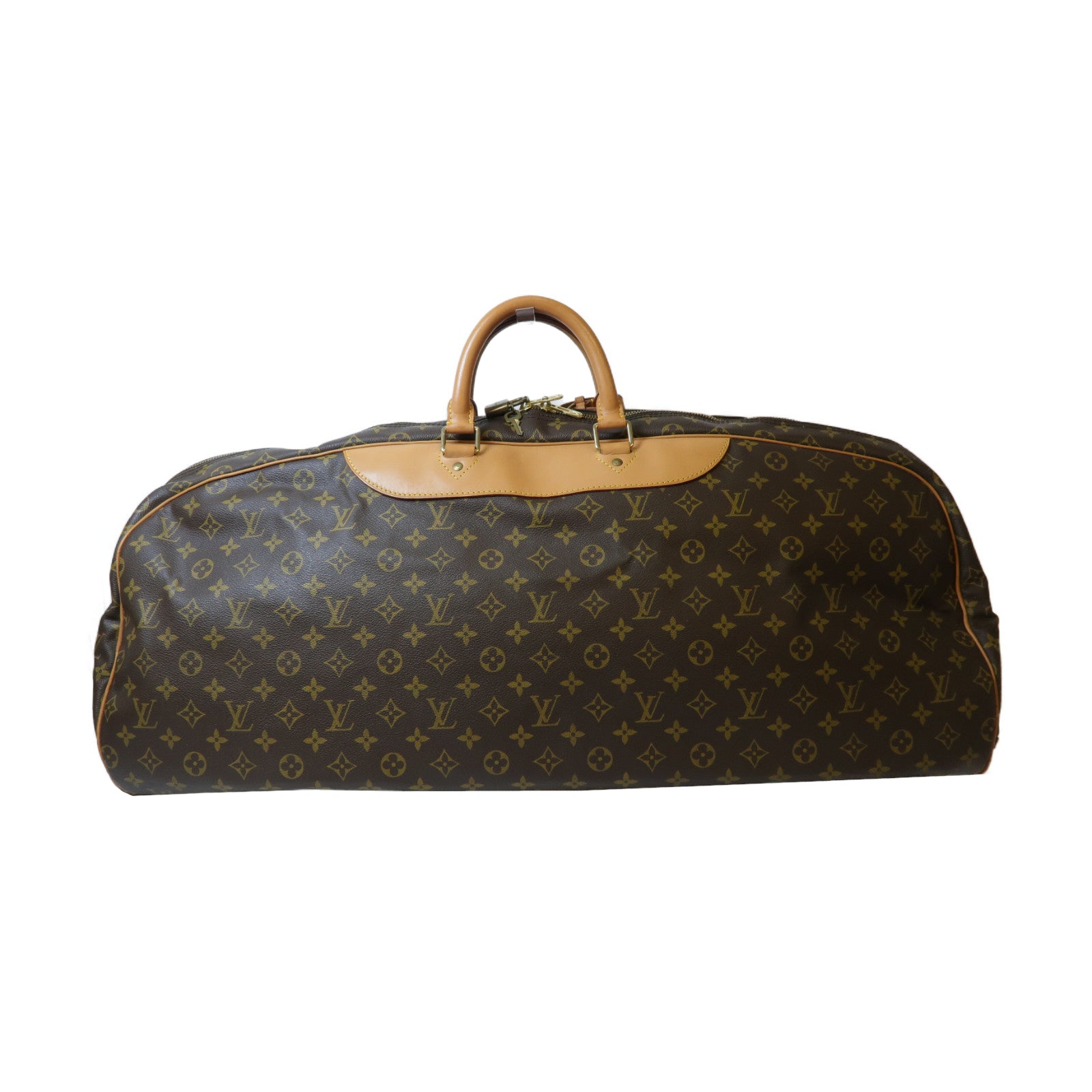 LOUIS VUITTON Monogram Sac Plein Air Long金扣手挽袋啡色