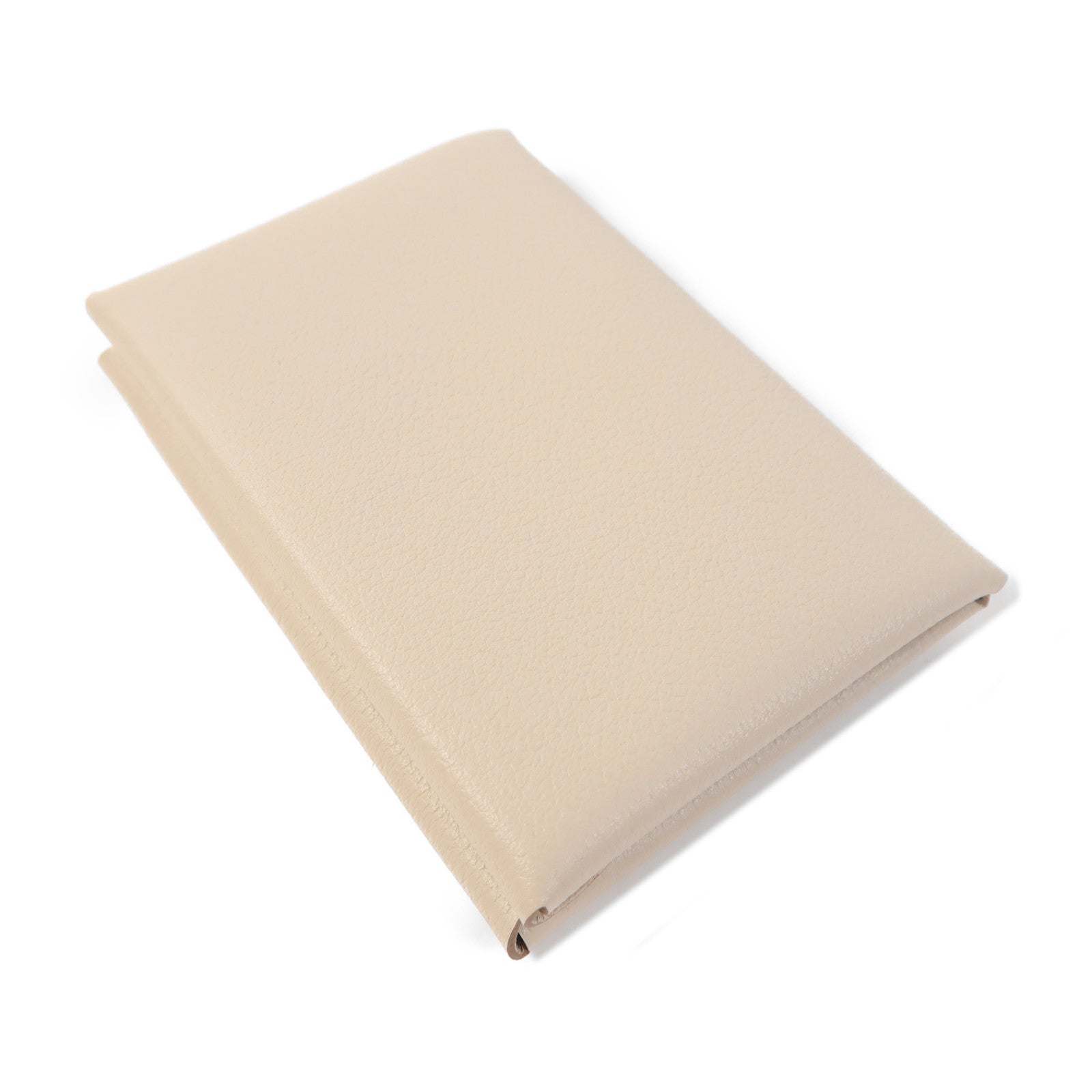 HERMES PHW Calvi Duo Card Case Evercolor Leather Beton