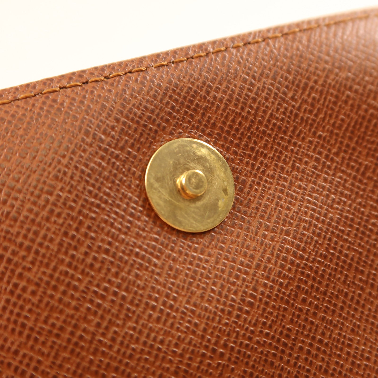 LOUIS VUITTON Monogram Musette Salsa金扣肩背袋啡色