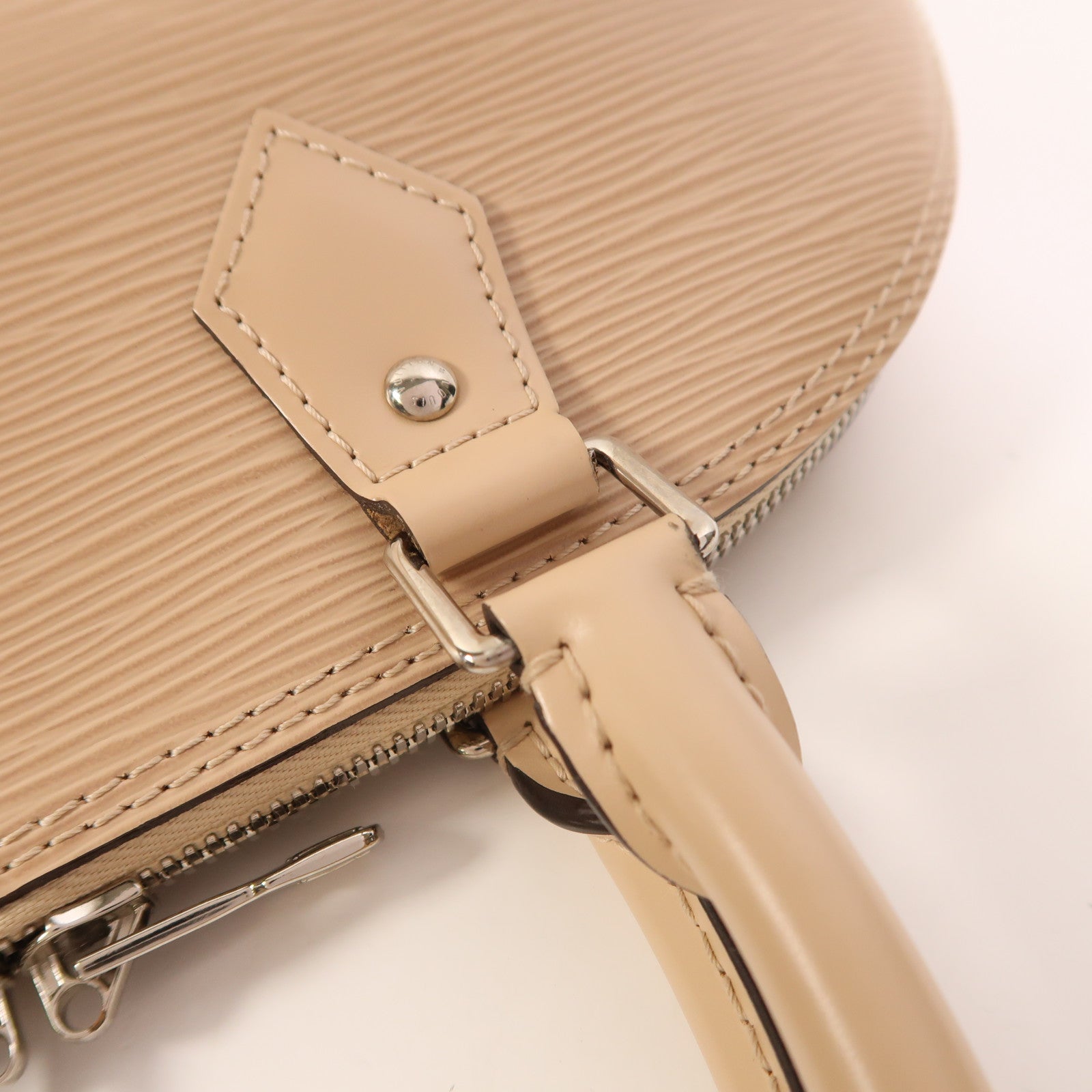 LOUIS VUITTON Epi Alma MM銀扣手挽袋