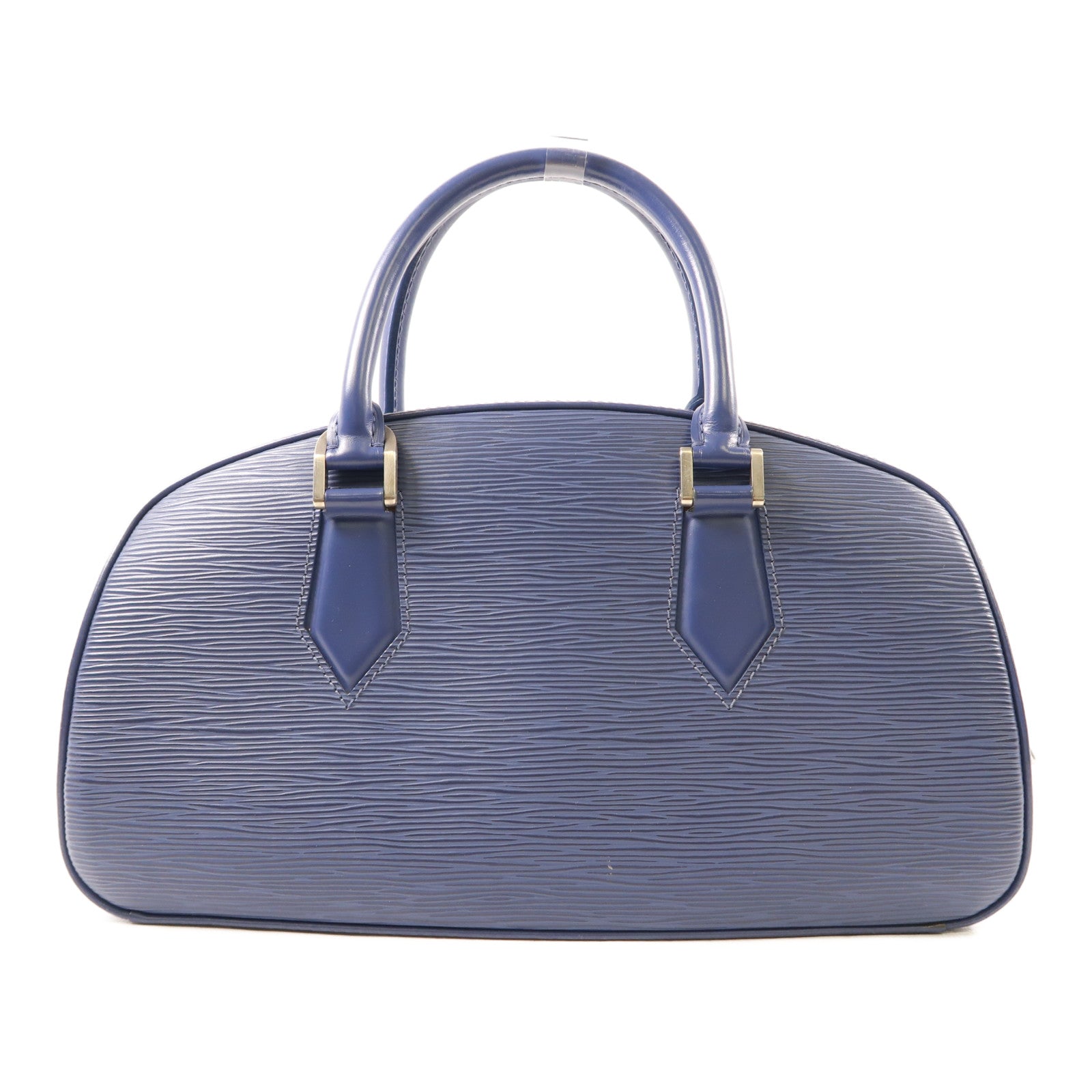 LOUIS VUITTON Epi Jasmine銀扣手挽袋藍色