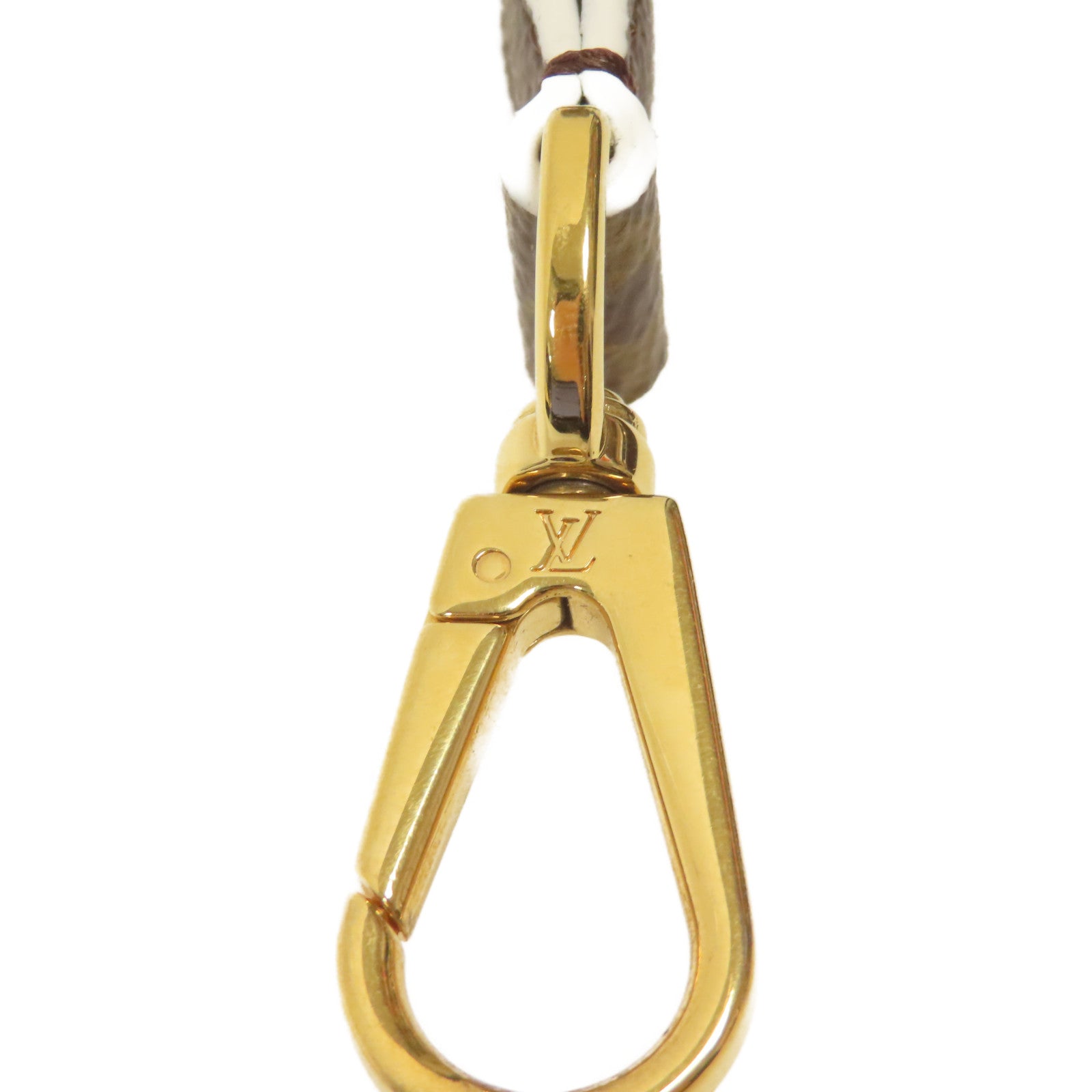 LOUIS VUITTON 【激減優惠】Monogram Shoulder Strap金扣肩背帶啡色/藍色