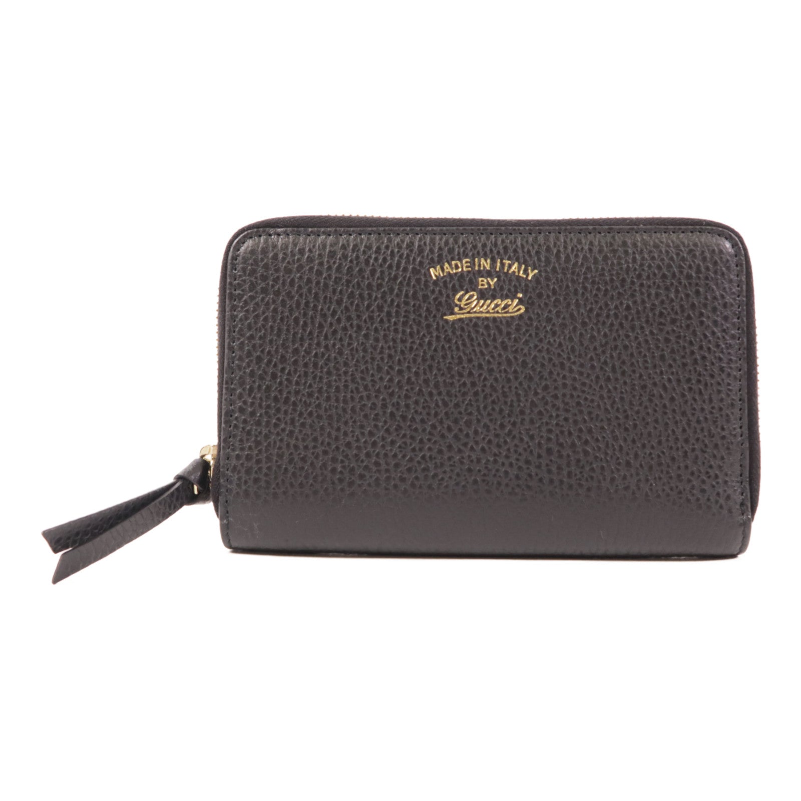 GUCCI 【激減優惠】牛皮皮革Long Wallet金扣長錢包