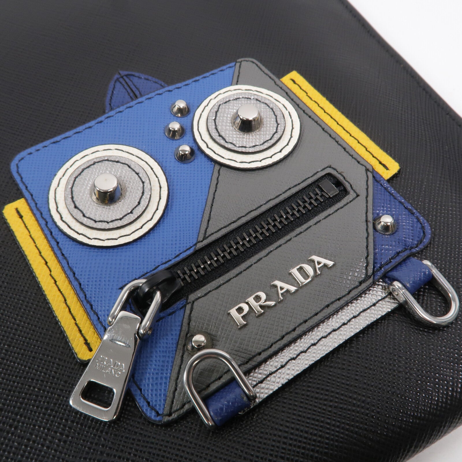 PRADA Saffiano皮革Pouch手拿包