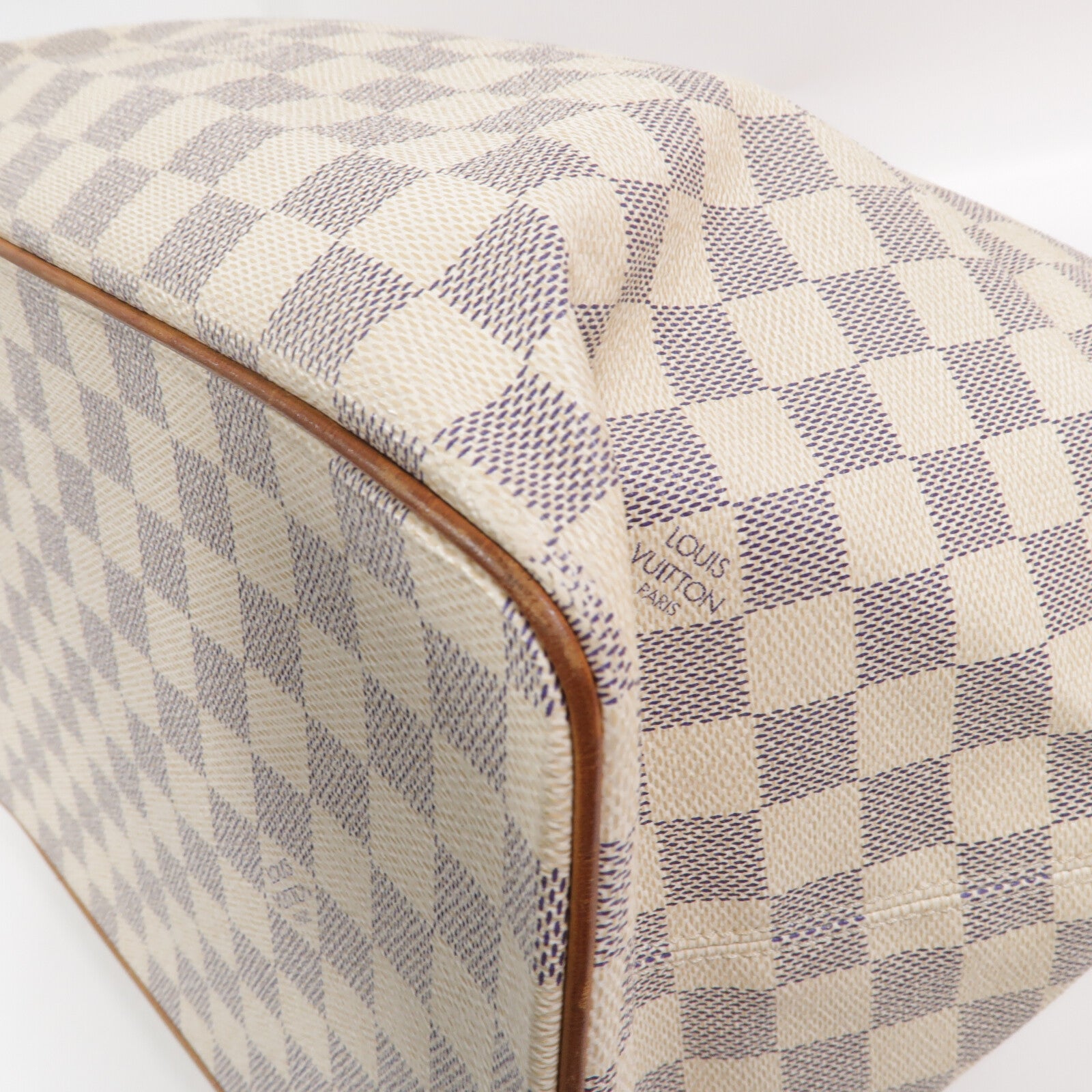 LOUIS VUITTON Damier Azur Saleya MM肩背袋