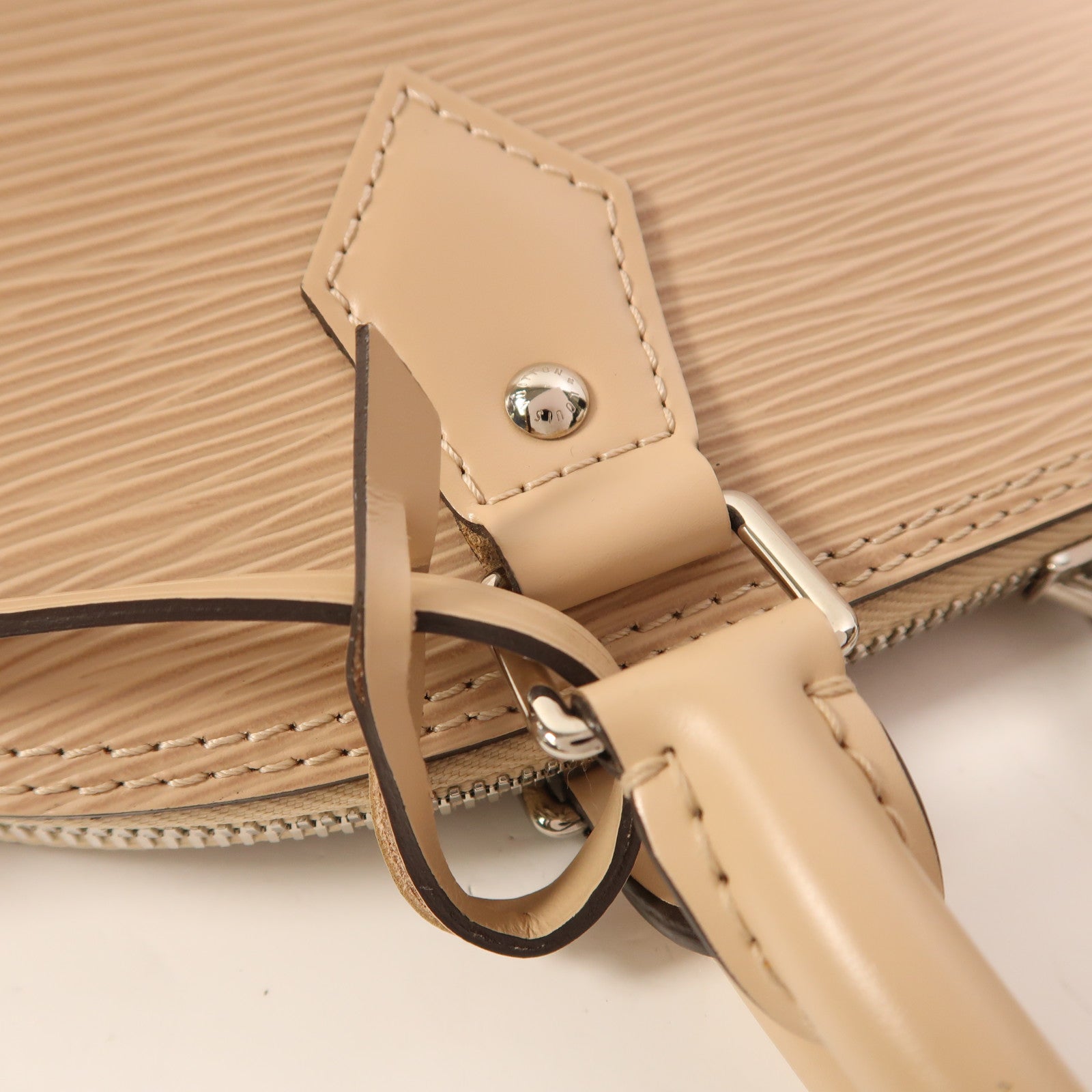 LOUIS VUITTON Epi Alma MM銀扣手挽袋