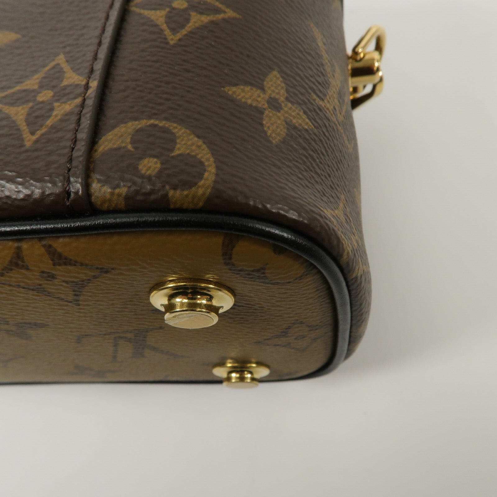 LOUIS VUITTON Monogram Reverse Vanity PM手挽肩背兩用袋