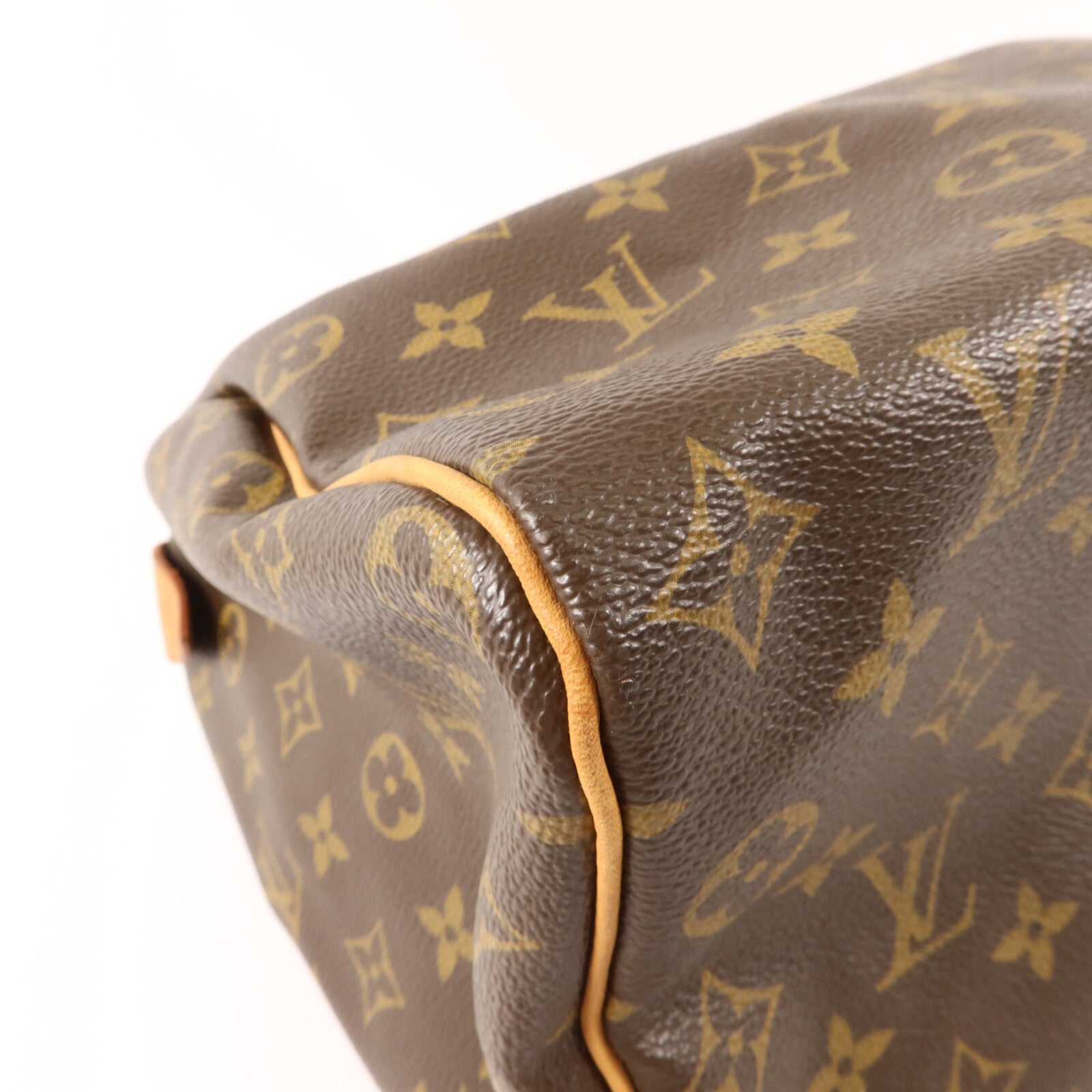 LOUIS VUITTON Monogram Speedy 35金扣手挽袋