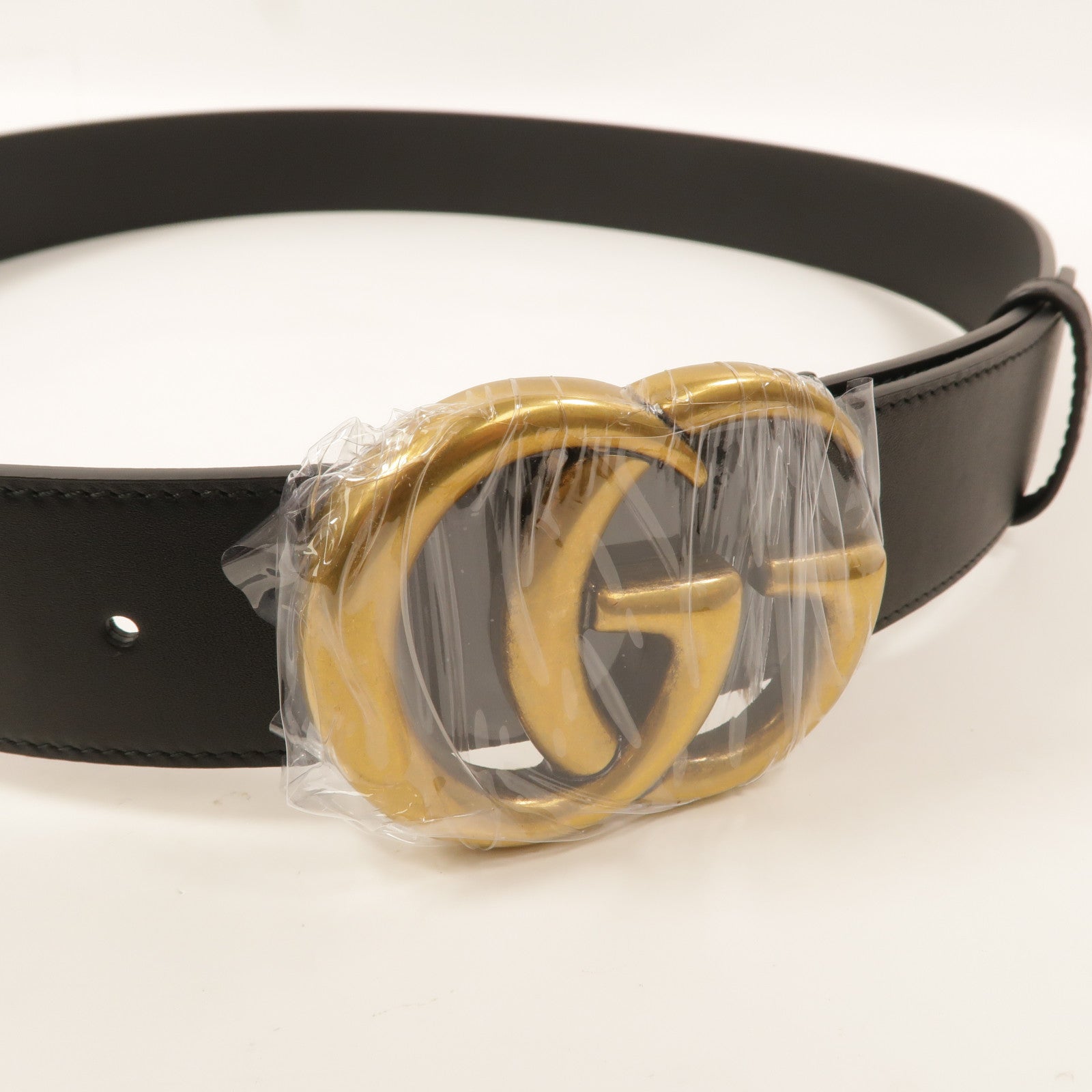 GUCCI 牛皮皮革GG Marmont 105cm Belt皮帶