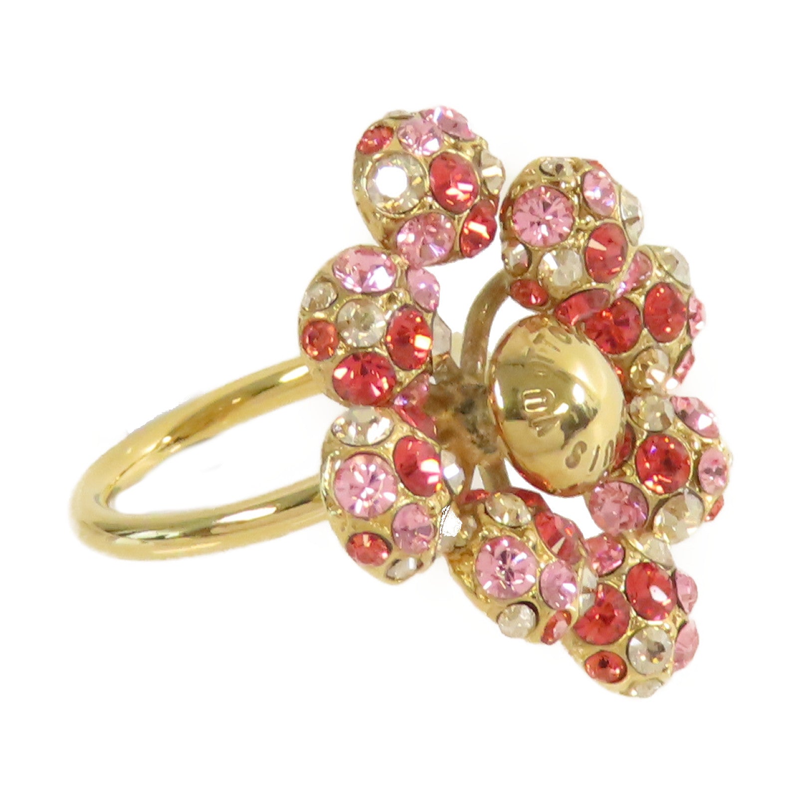 LOUIS VUITTON 【激減優惠】金屬/Multi Colors Stone Ring戒指#S/US#5