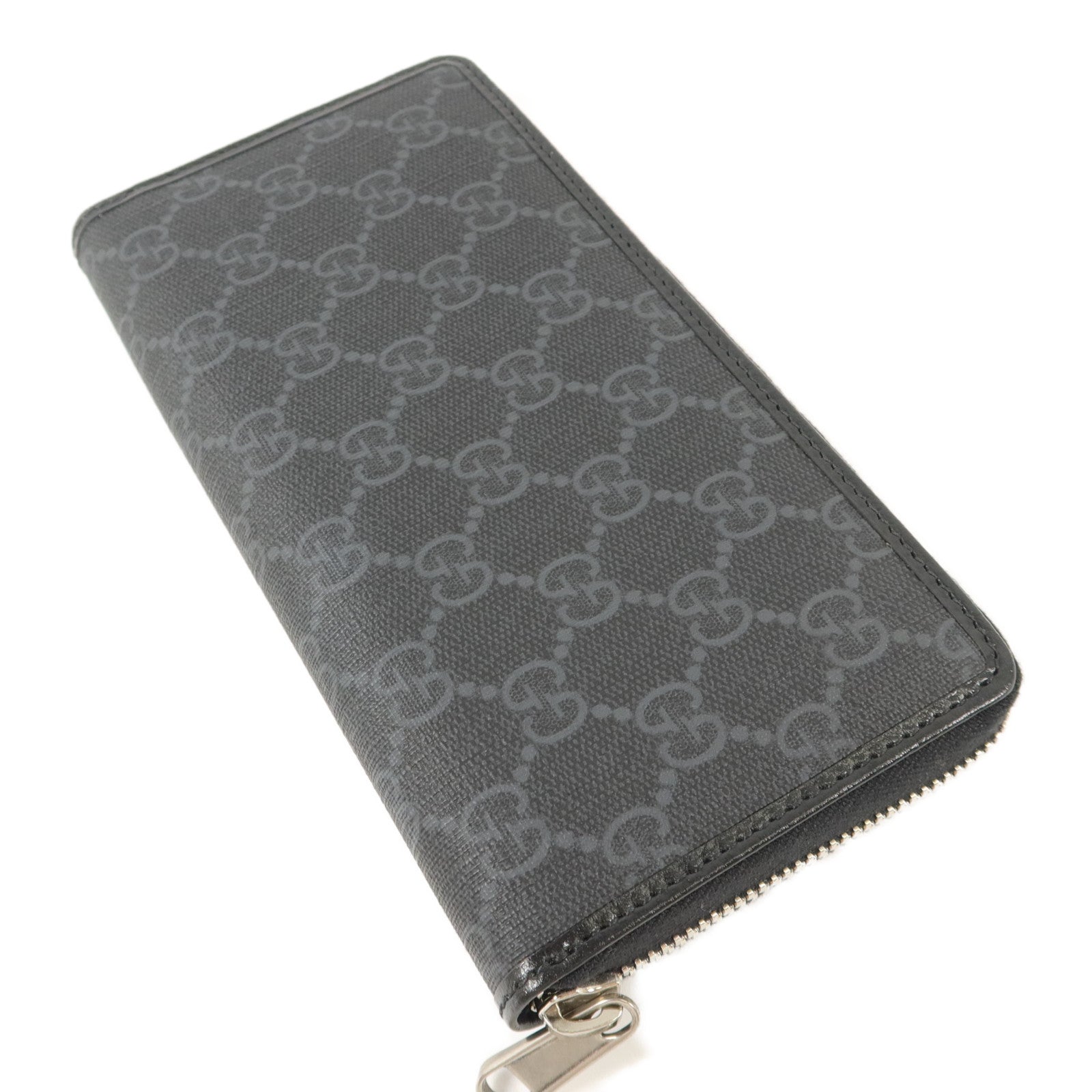 GUCCI 塗層帆布Interlocking G Long Wallet長錢包
