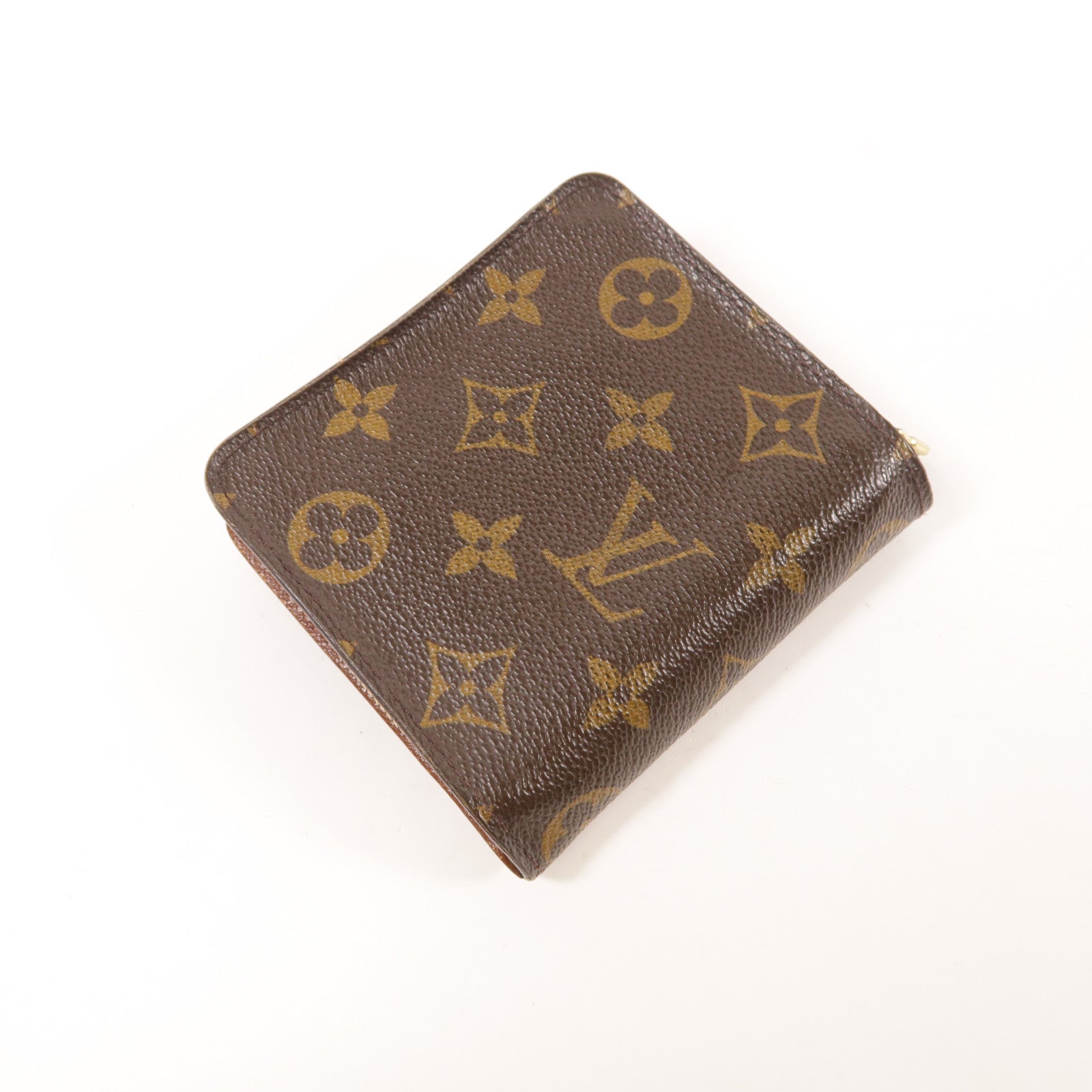 LOUIS VUITTON 【激減優惠】Monogram Compact Zip金扣錢包