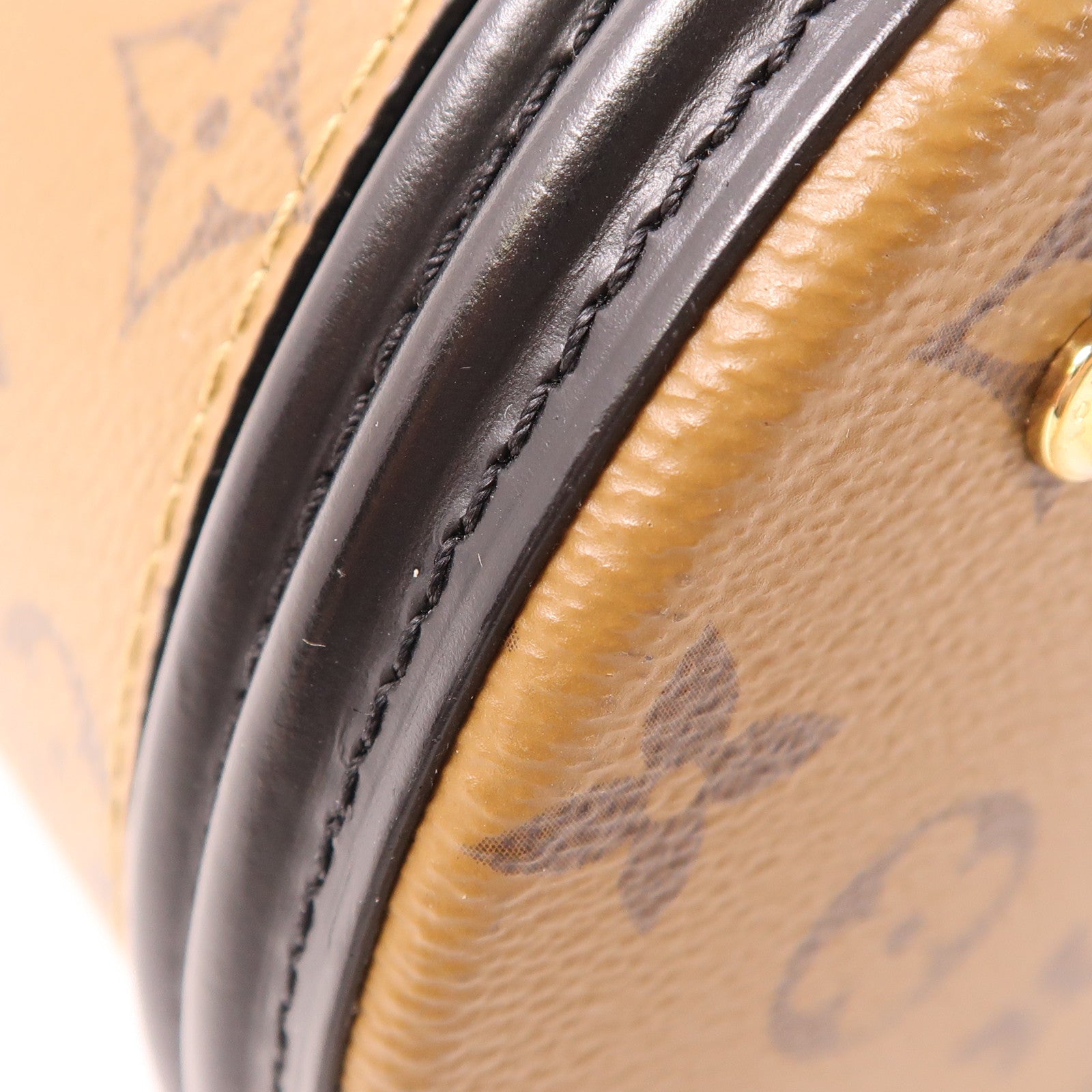 LOUIS VUITTON 【激減優惠】Monogram Reverse Cannes金扣手挽肩背兩用袋