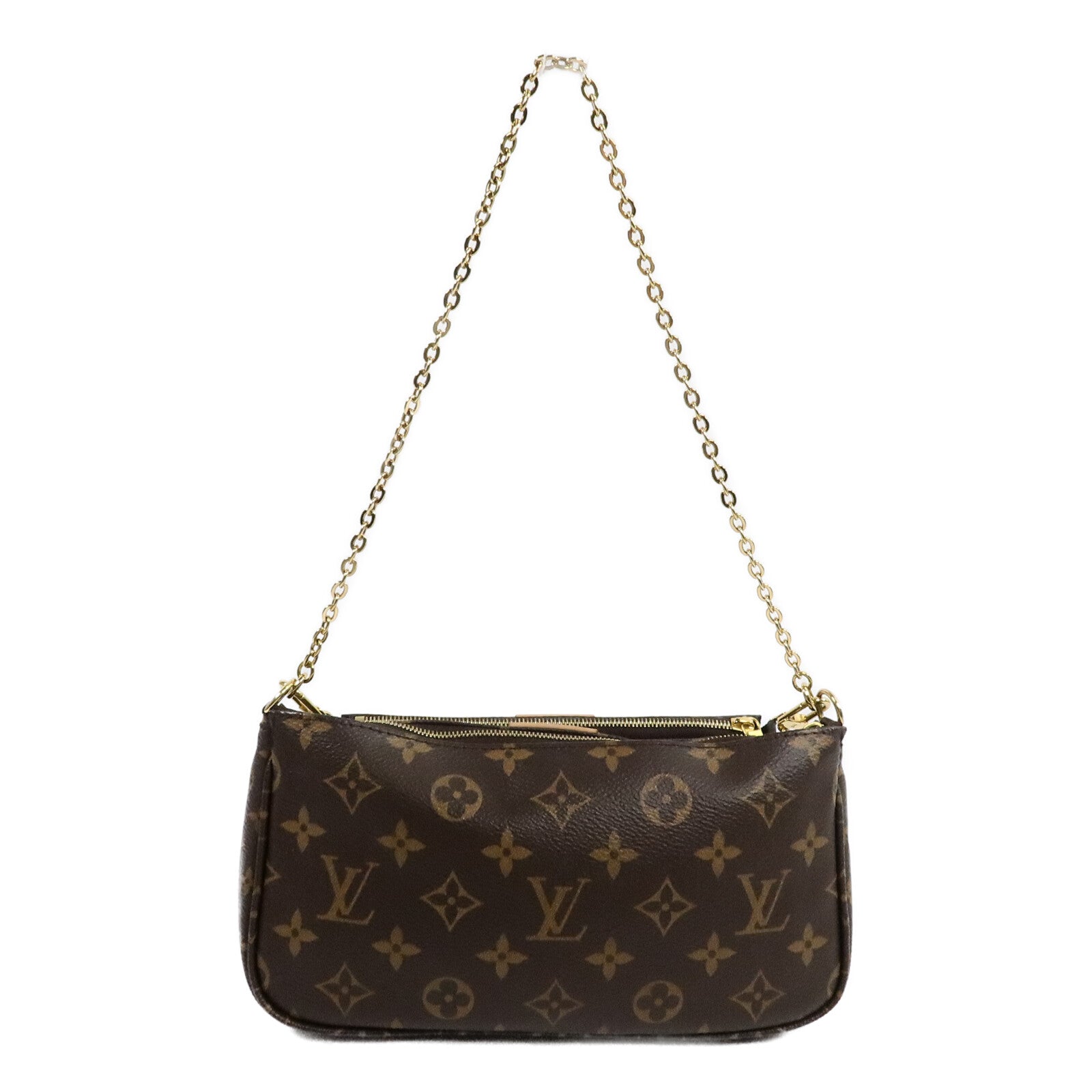 LOUIS VUITTON Monogram Multi Pochette Accessoires手挽肩背兩用袋